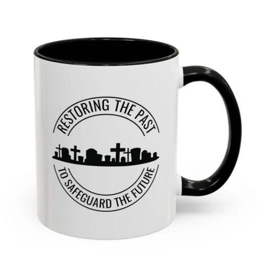#SaveOurCemetery merch is for adults, kids, pets, and lovers of cemeteries. Designed by Sherri Smith of SmithRidge.farm.