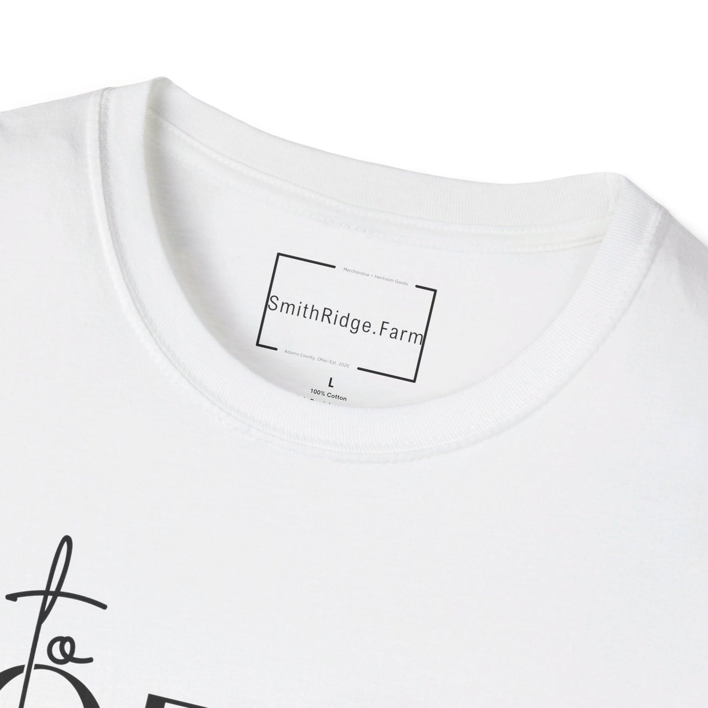 MADE TO WORSHIP PSALM 95:1. Cotton, Short Sleeve, Crew Neck Tee.
