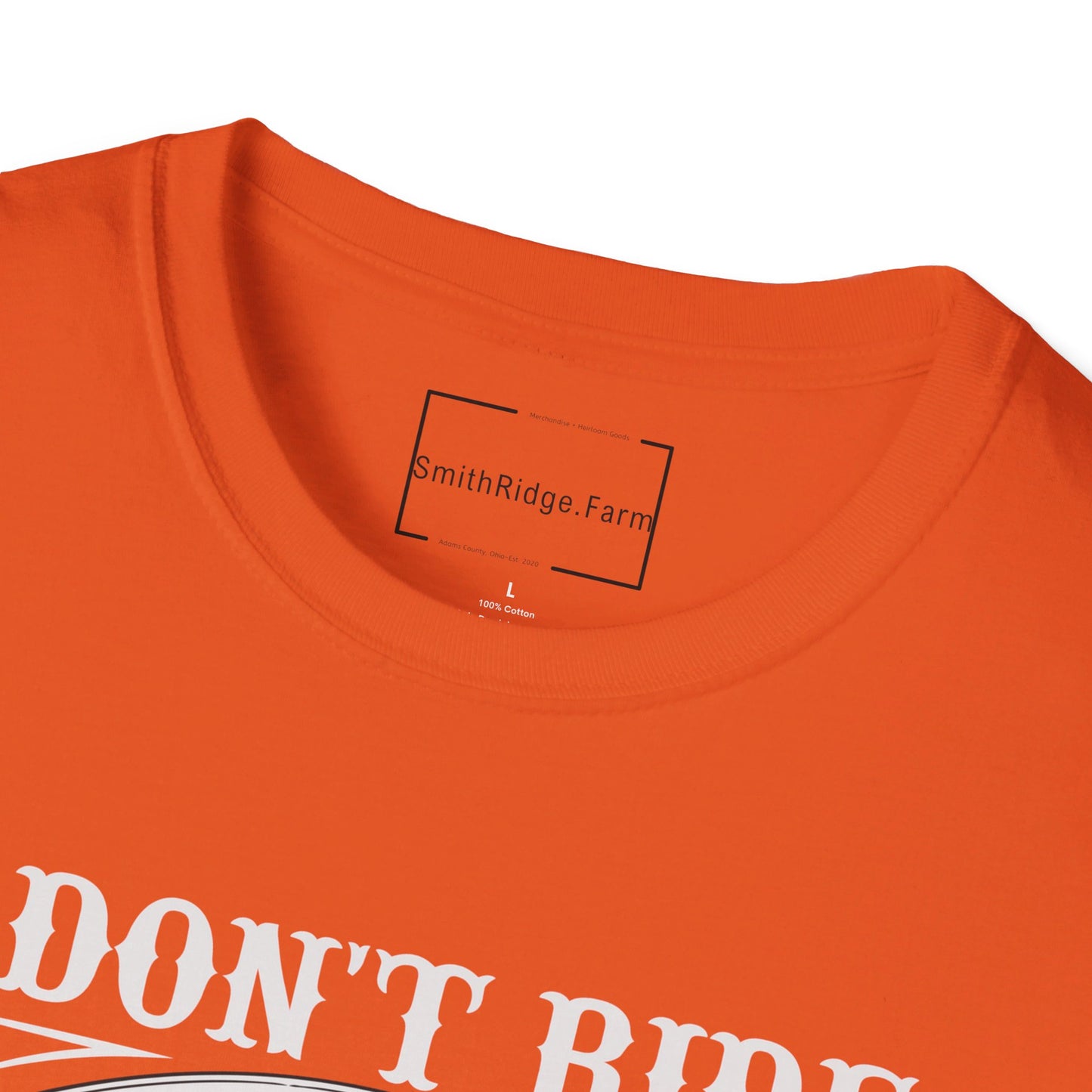 I DON'T RIDE MY OWN BIKE, BUT I DO RIDE MY OWN BIKER. MOTORCYCLE HUMOR. Cotton, Short Sleeve, Crew Neck Tee.