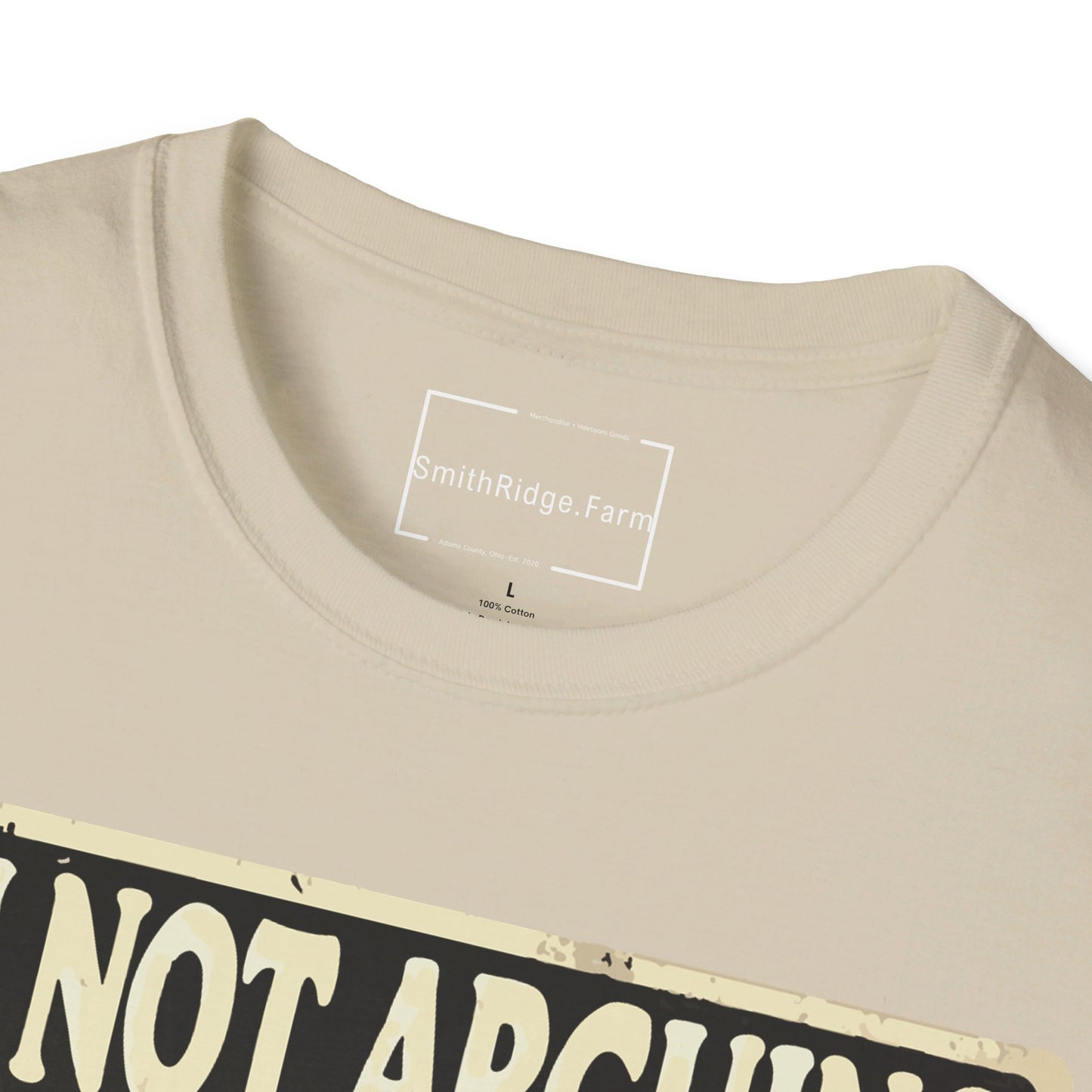 I'M NOT ARGUING, I'M EXPLAINING WHY I'M RIGHT. Cotton, Short Sleeve, Crew Neck Tee.