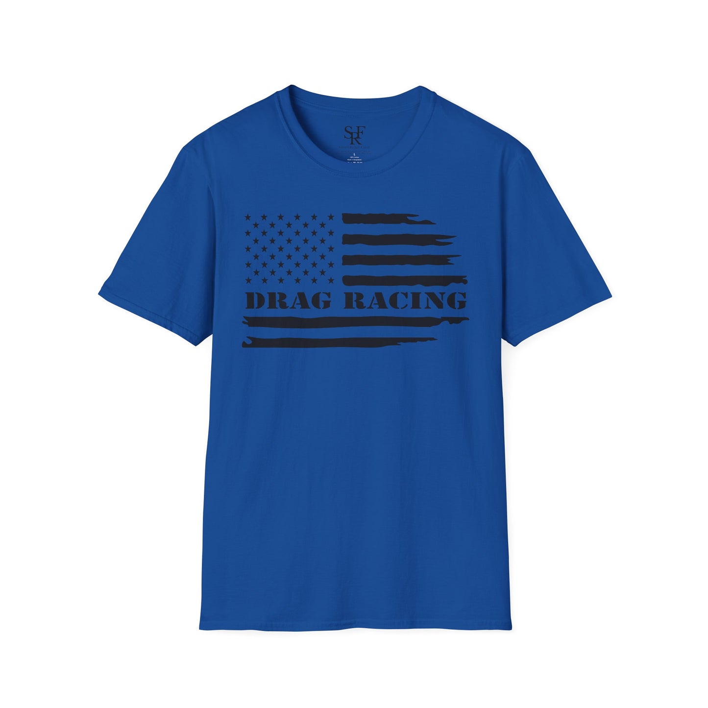 FOR THE LOVE OF DRAG RACING. Cotton, Short Sleeve, Crew Neck T-Shirt