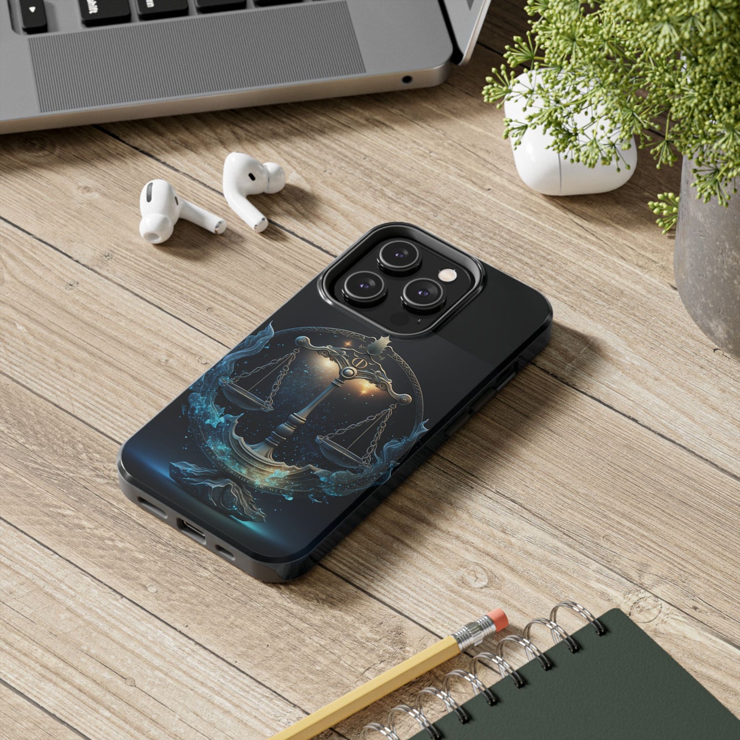 LIBRA ZODIAC SIGN. CONSTELLATION LOVERS. Tough Phone Case.