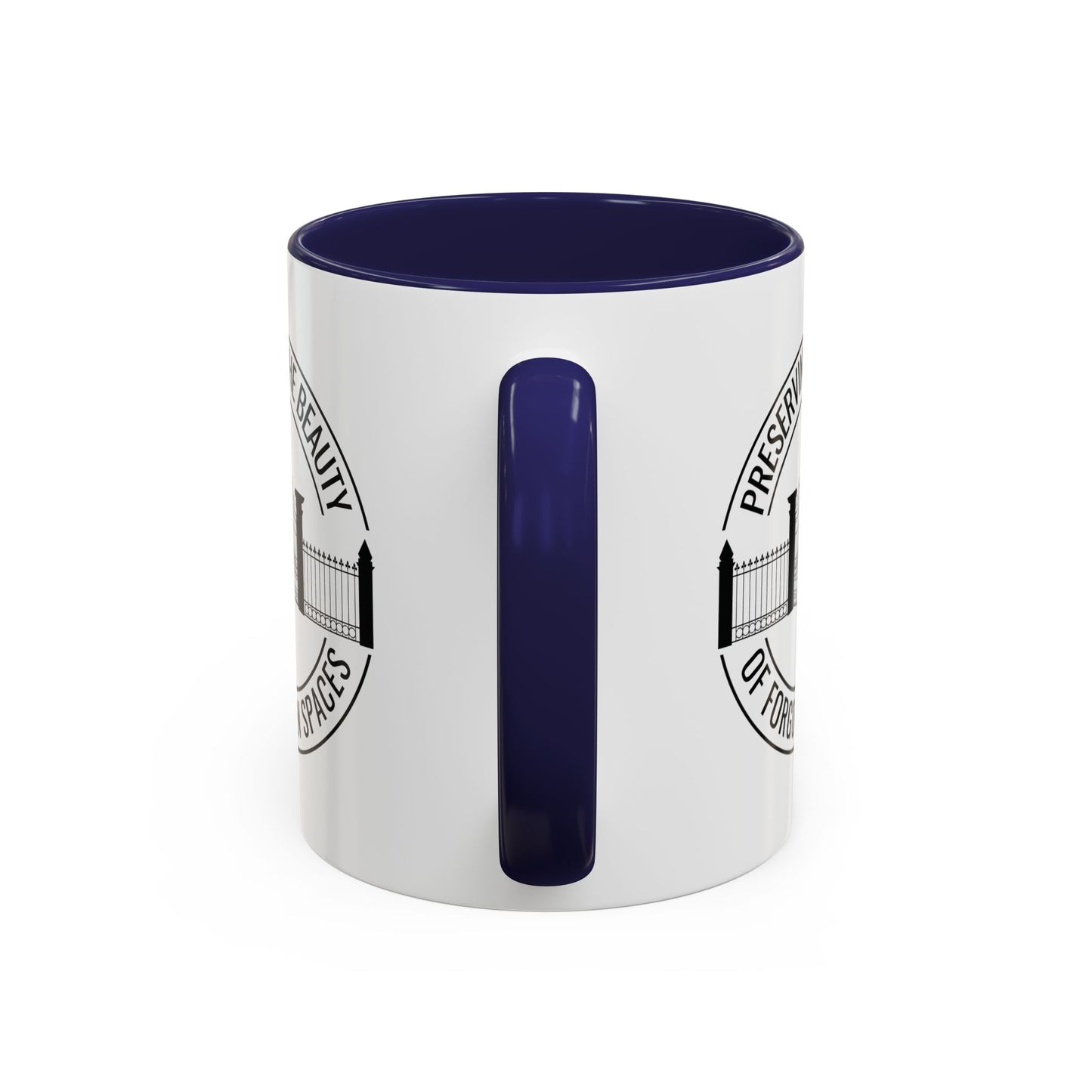 PRESERVING THE BEAUTY OF FORGOTTEN SPACES. CEMETERY SEXTON. 11oz Coffee, Tea, or Hot Chocolate Mug.