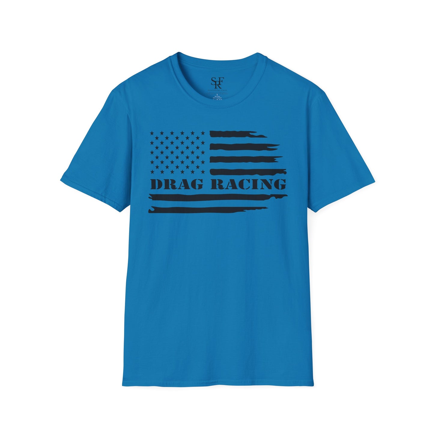 FOR THE LOVE OF DRAG RACING. Cotton, Short Sleeve, Crew Neck T-Shirt