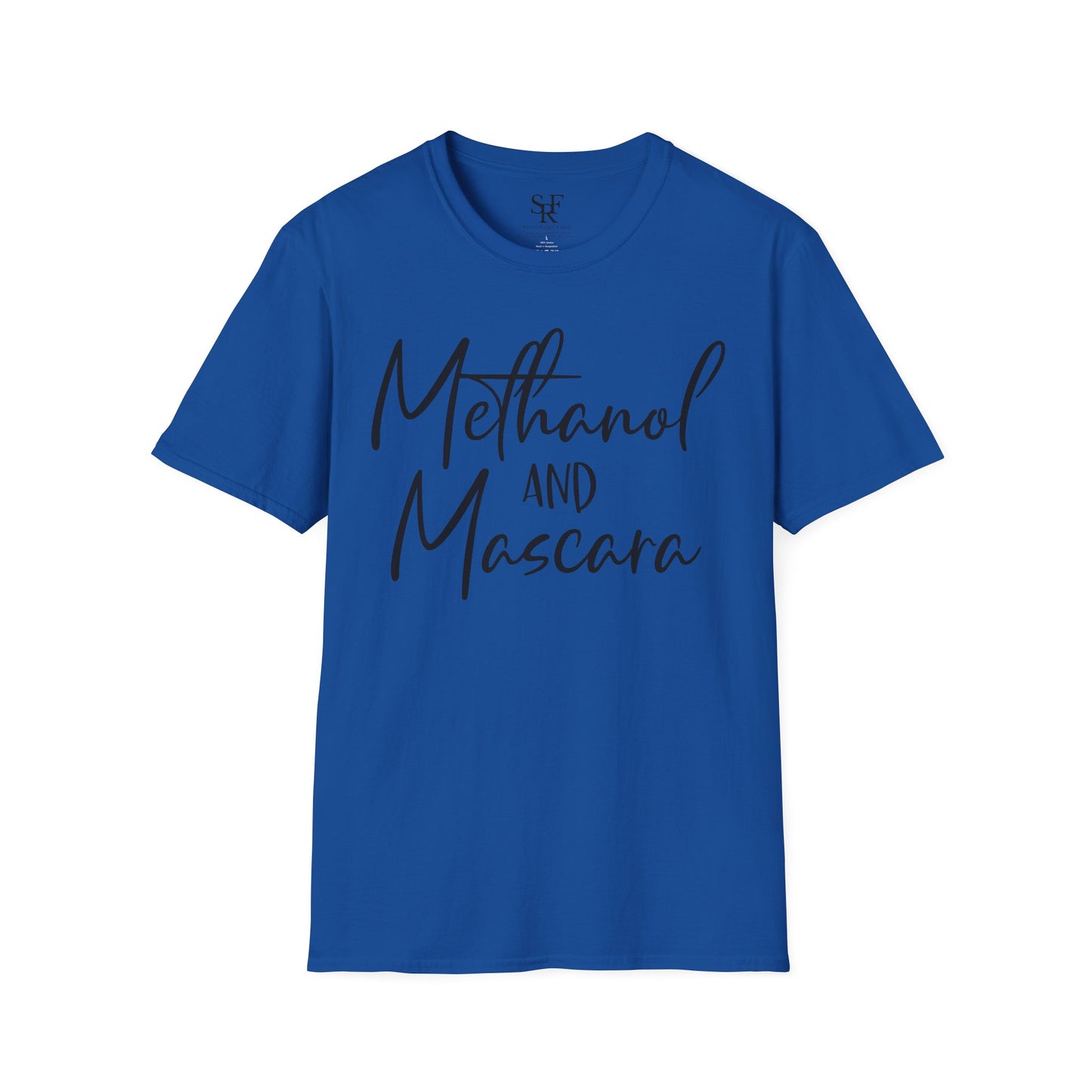 METHANOL AND MASCARA. Cotton, Short Sleeve, Crew Neck T-Shirt
