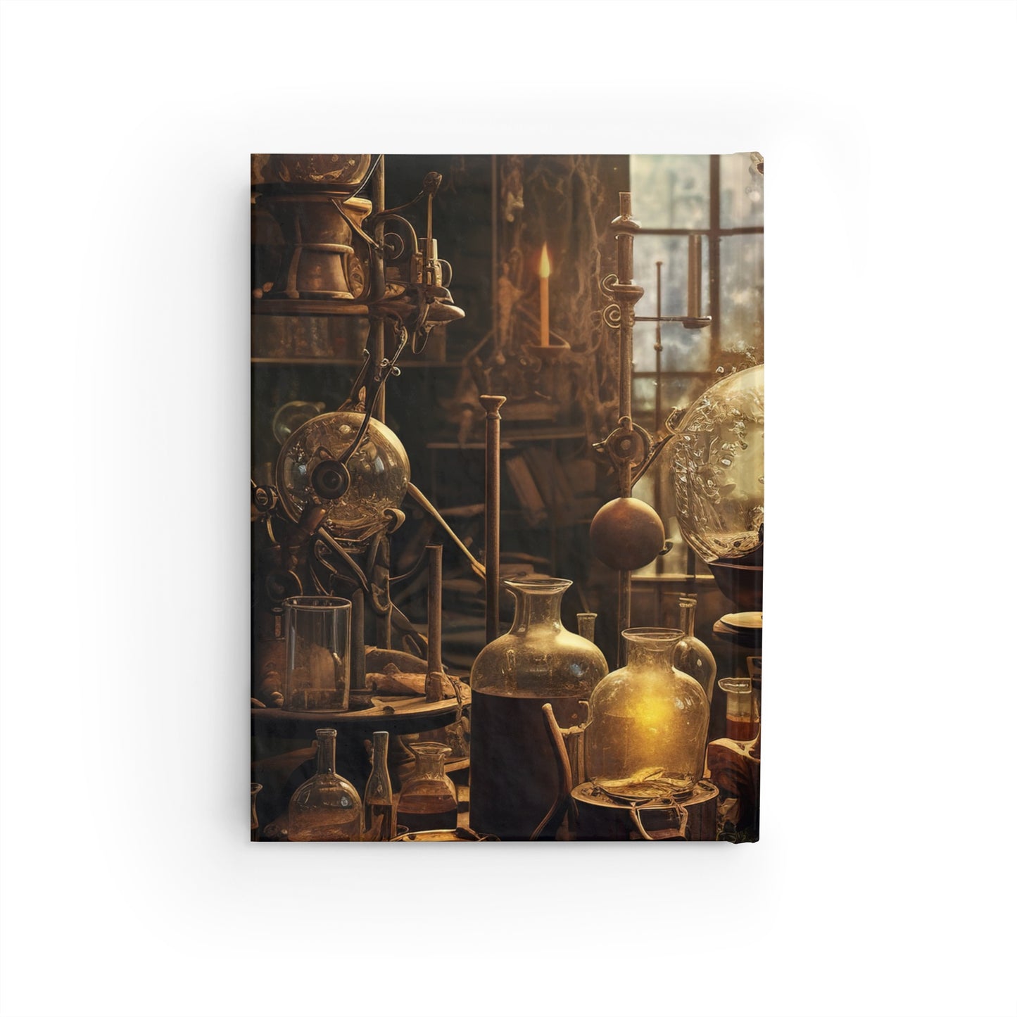 ALCHEMY, CHEMIST, CHEMISTRY. Hardbound Journal.