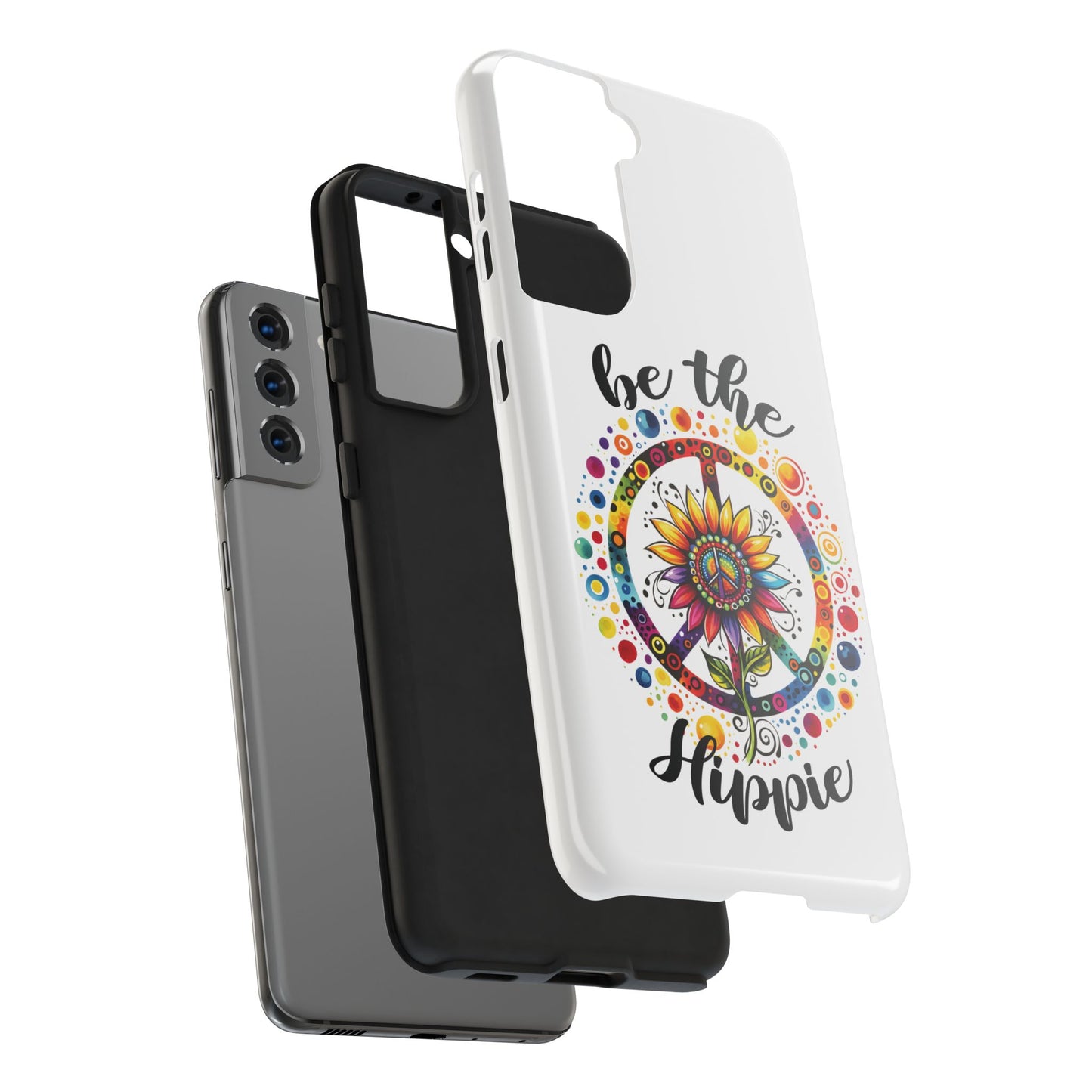 BE THE HIPPIE. Tough Phone Case.