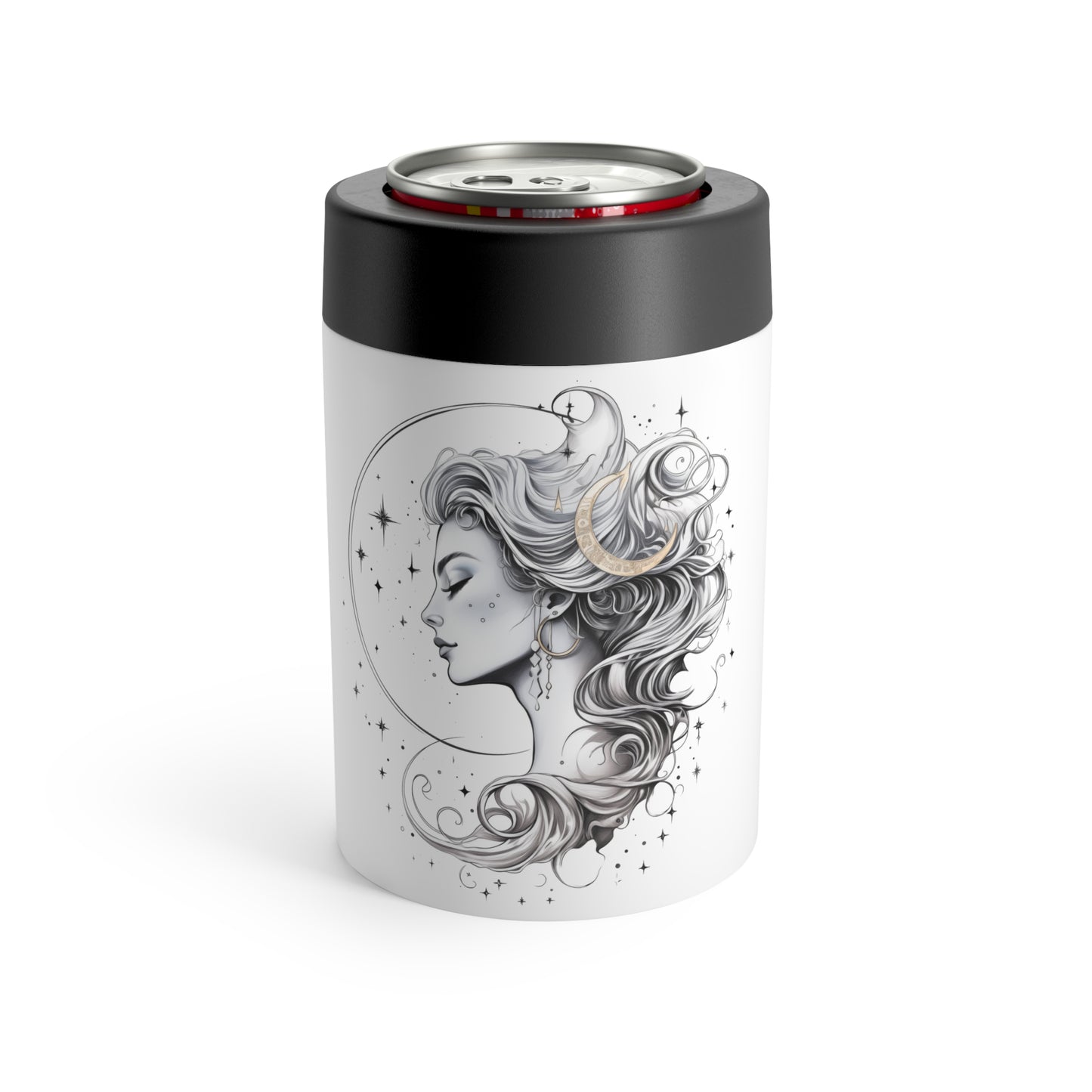 MOON AND STAR LOVER. 12oz Can Holder.