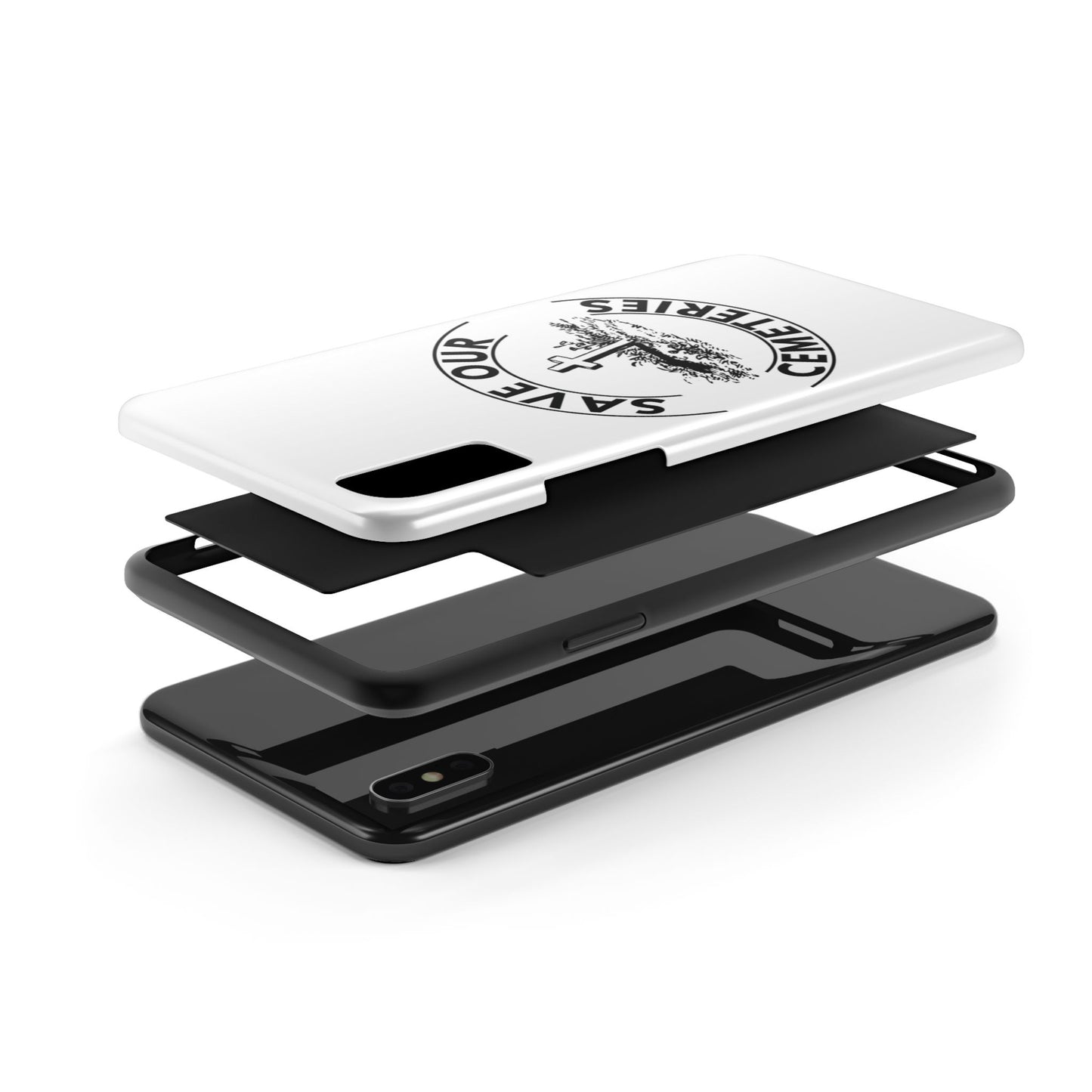 SAVE OUR CEMETERIES. Tough Phone Case.