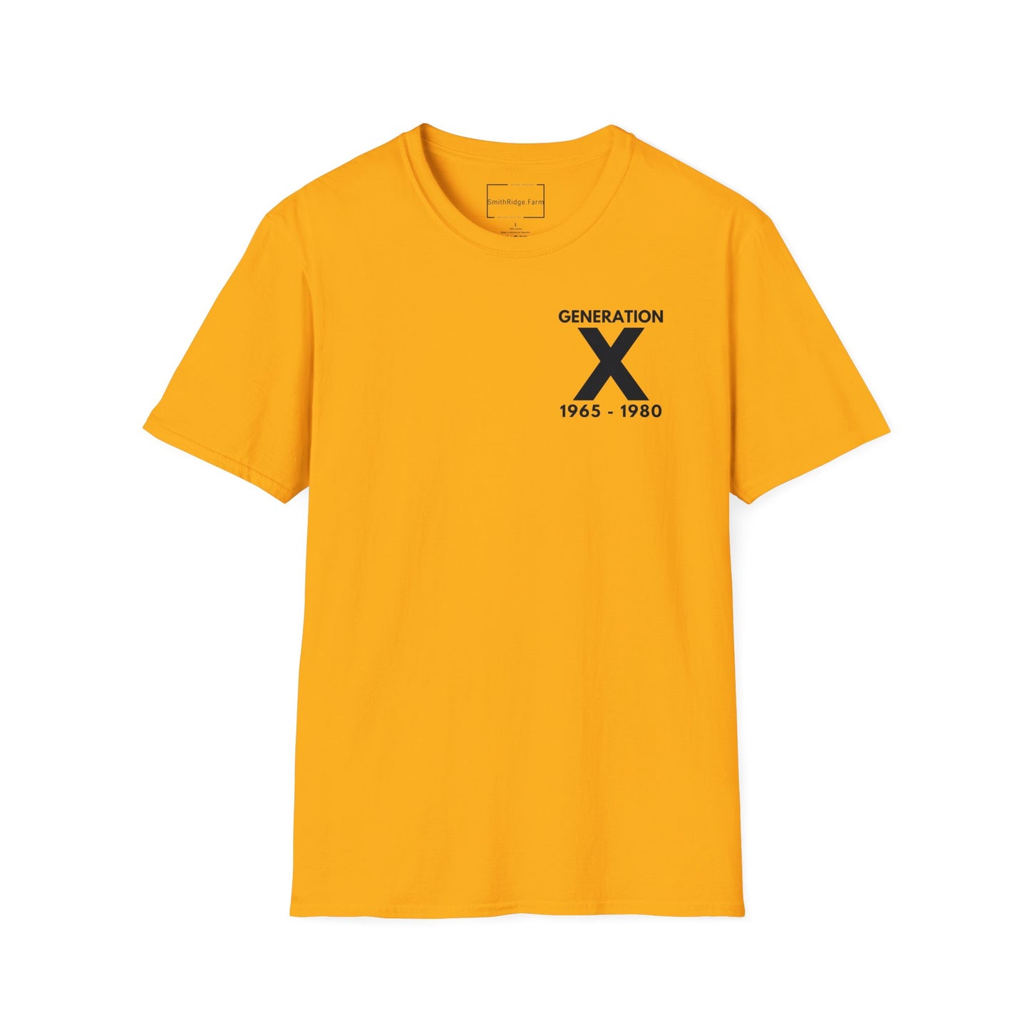 GEN X, THE FAFO CREW, Est 1973. Cotton, Short Sleeve, Crew Neck Tee in Light Colors.