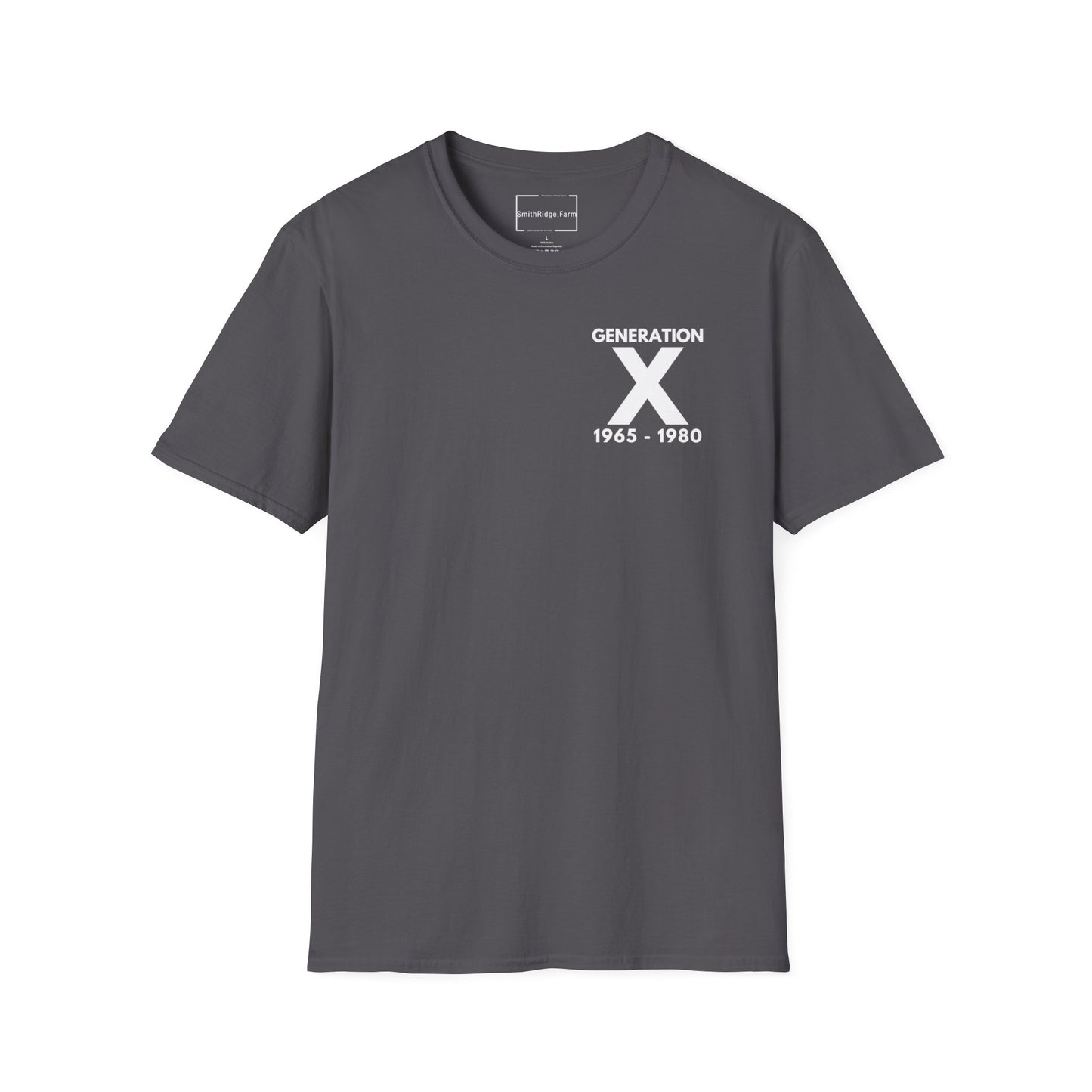 GEN X, THE FAFO CREW, Est 1966. Cotton, Short Sleeve, Crew Neck Tee in Dark Colors.