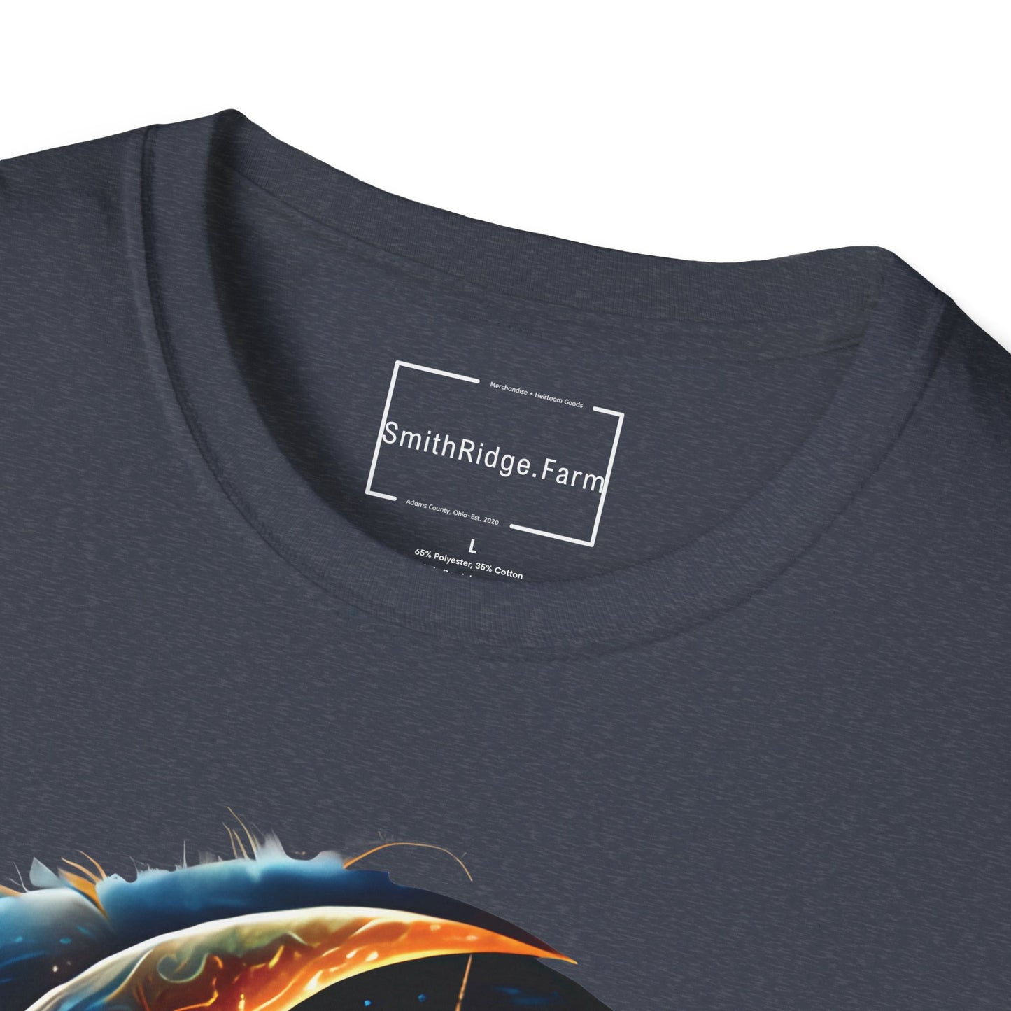 CELESTIAL, MYSTICAL MOON. Cotton, Short Sleeve, Crew Neck Tee