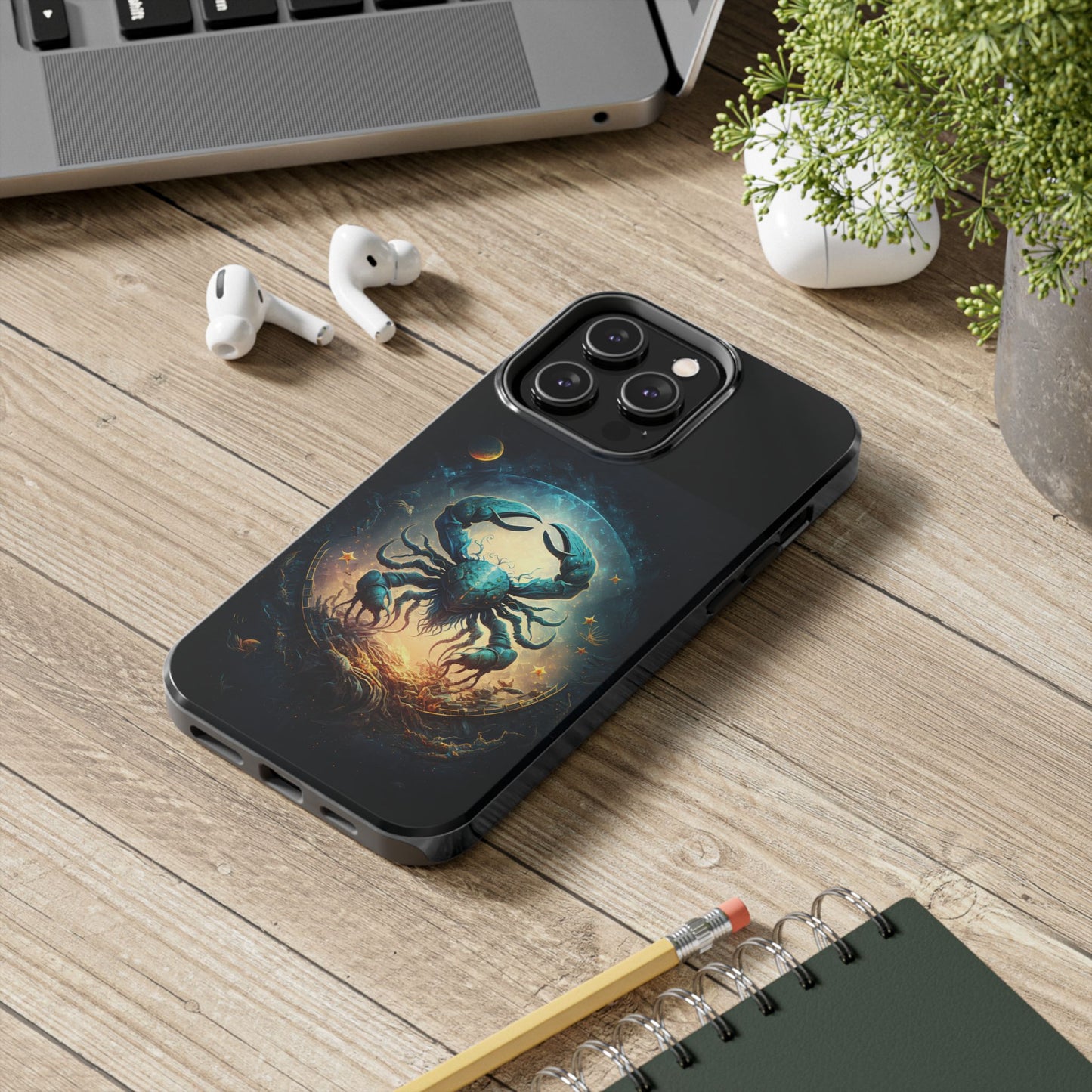CANCER ZODIAC SIGN. CONSTELLATION LOVERS. Tough Phone Case.