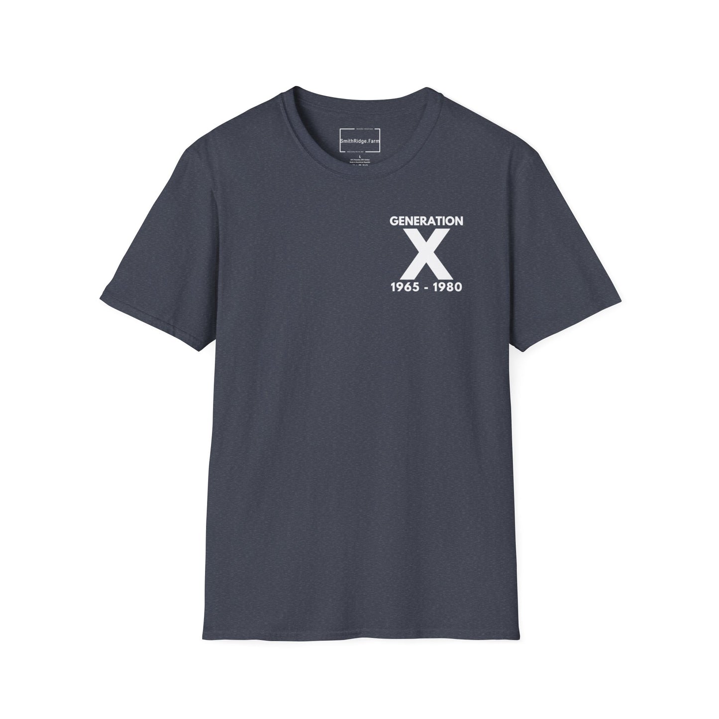 GEN X, THE FAFO CREW, Est 1968. Cotton, Short Sleeve, Crew Neck Tee in Dark Colors.