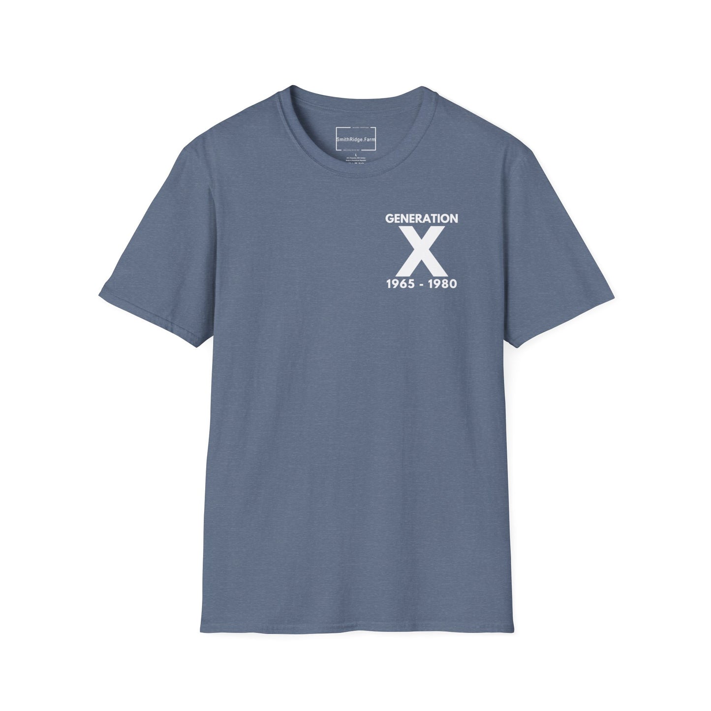 GEN X, THE FAFO CREW, Est 1966. Cotton, Short Sleeve, Crew Neck Tee in Dark Colors.