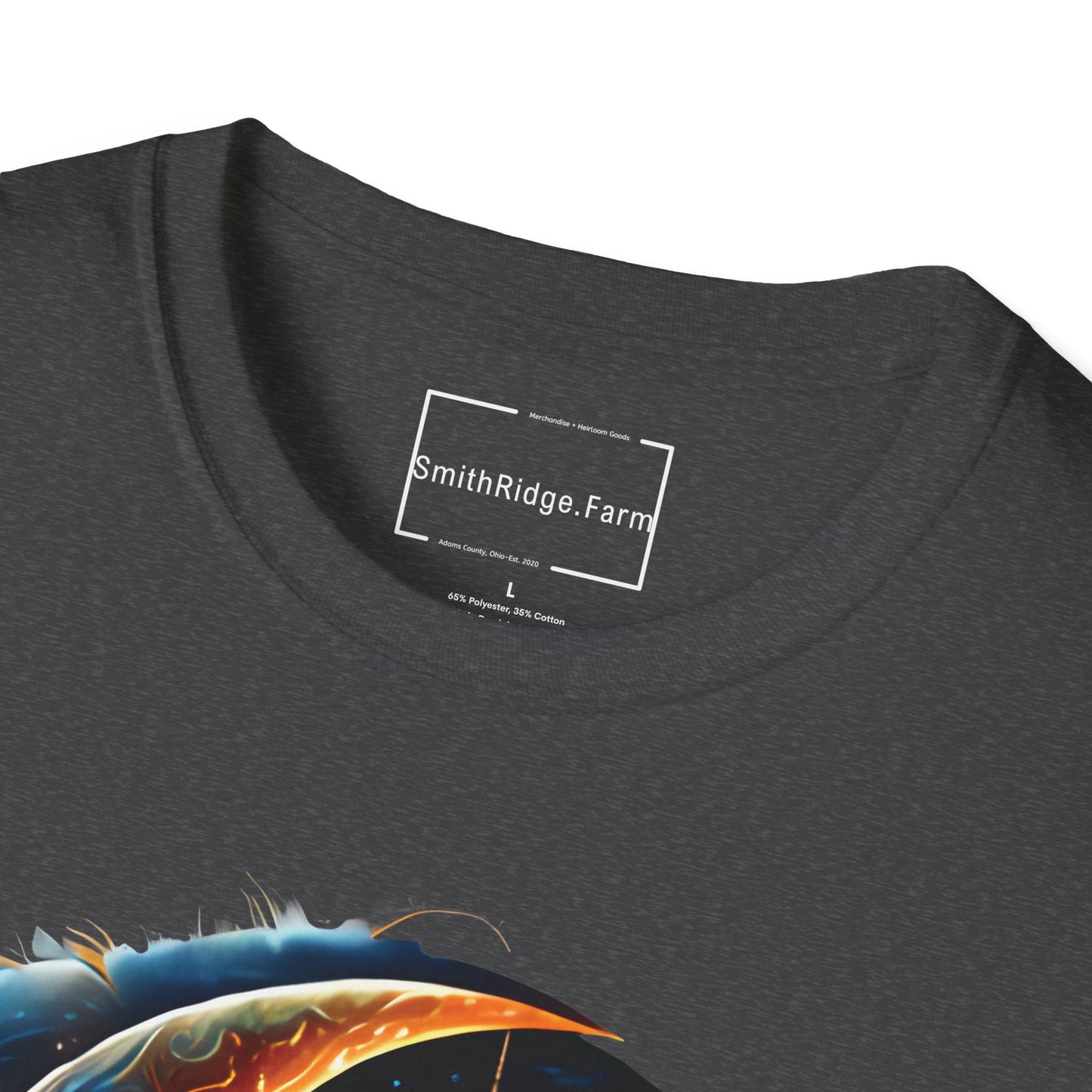 CELESTIAL, MYSTICAL MOON. Cotton, Short Sleeve, Crew Neck Tee