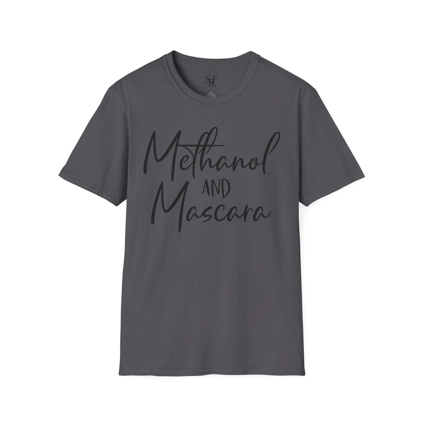 METHANOL AND MASCARA. Cotton, Short Sleeve, Crew Neck T-Shirt