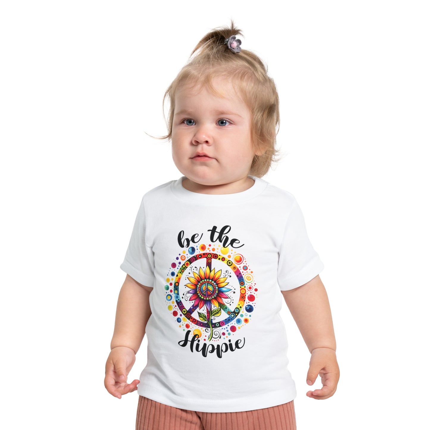 BE THE HIPPIE. Baby Short Sleeve T-Shirt