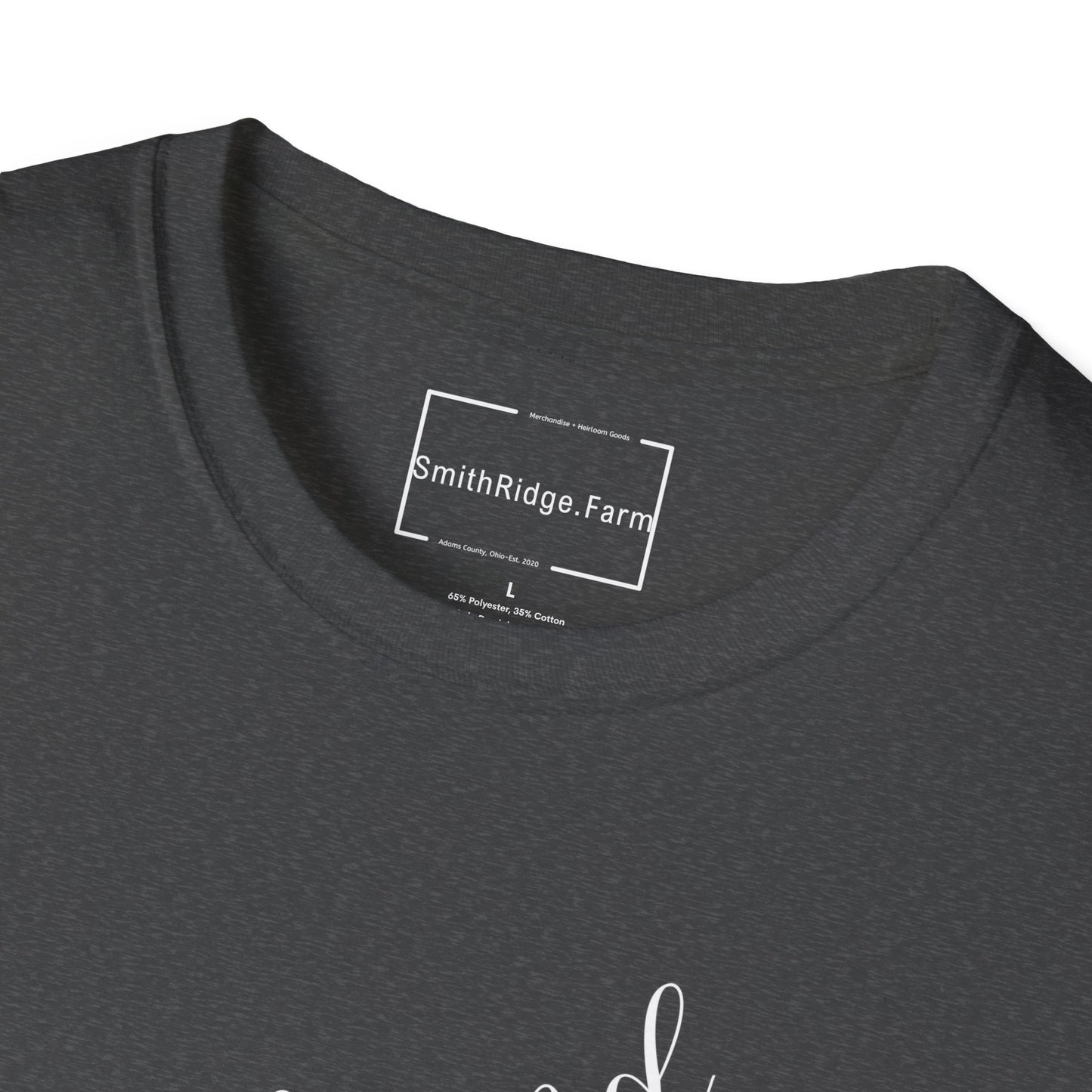 I RESEARCHED THE SCIENCE AND I FOUND THE MONEY TRAIL. Cotton, Short Sleeve, Crew Neck Tee in Dark Colors.