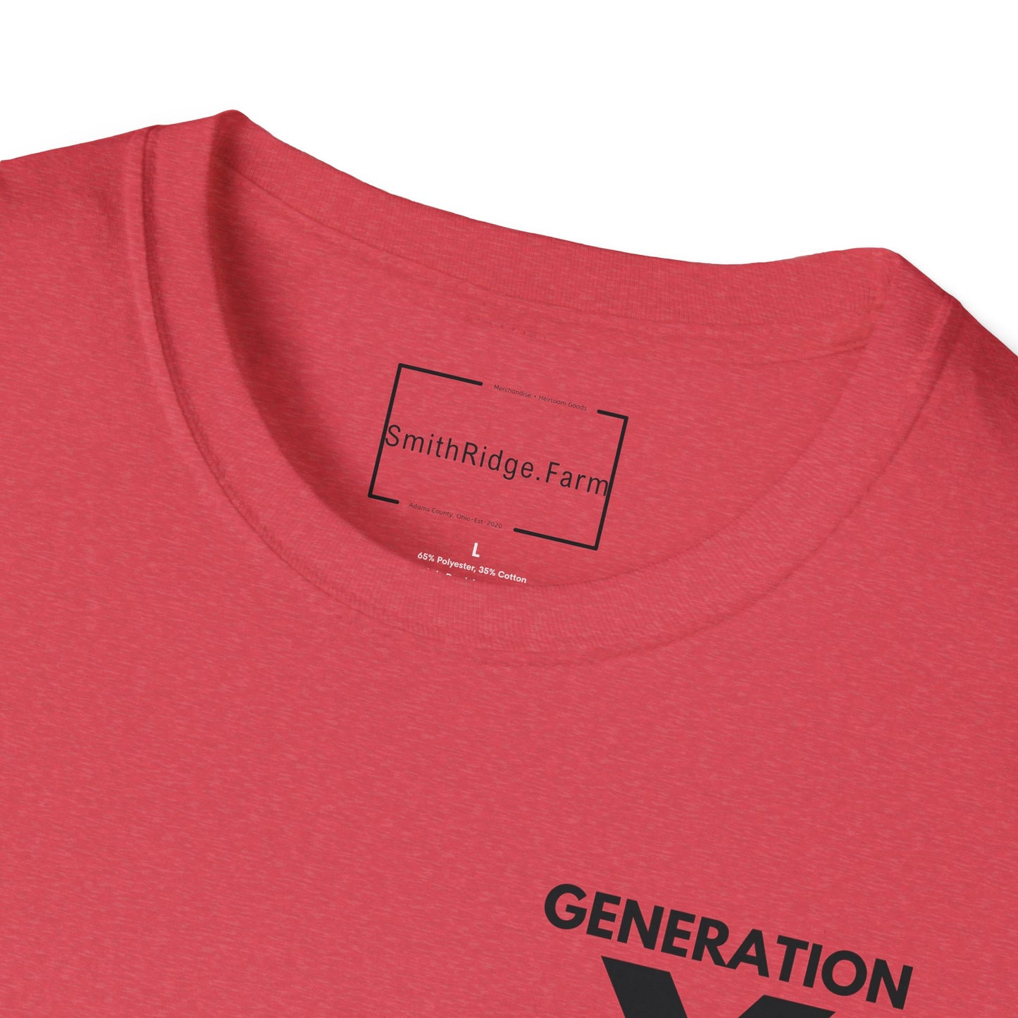 GEN X, THE FAFO CREW, Est 1971. Cotton, Short Sleeve, Crew Neck Tee in Light Colors.