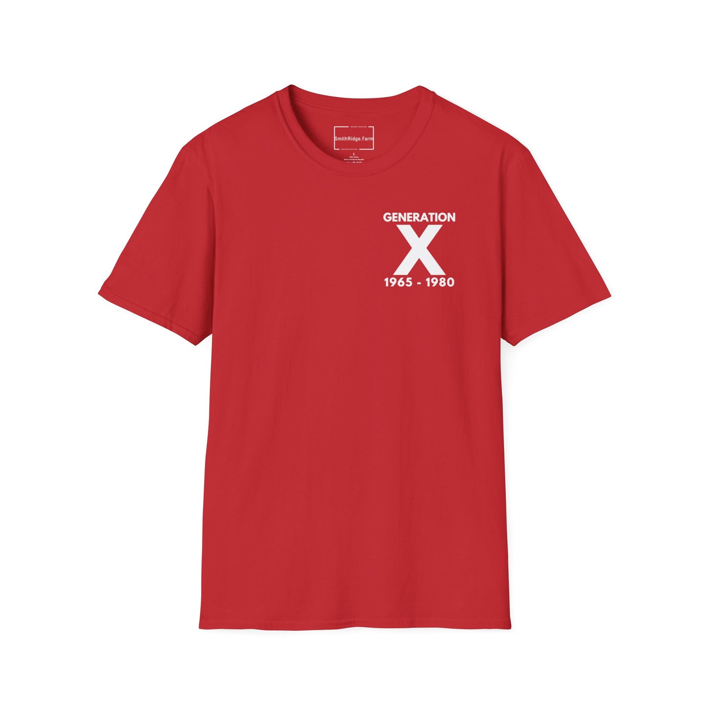 GEN X, THE FAFO CREW, Est 1968. Cotton, Short Sleeve, Crew Neck Tee in Dark Colors.