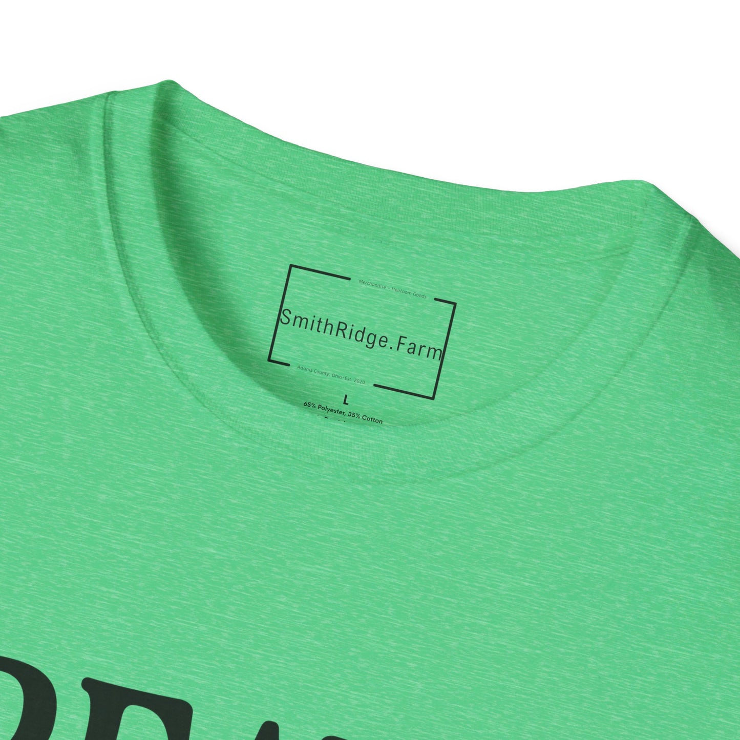 CREATED WITH A PURPOSE. Cotton, Short Sleeve, Crew Neck Tee.