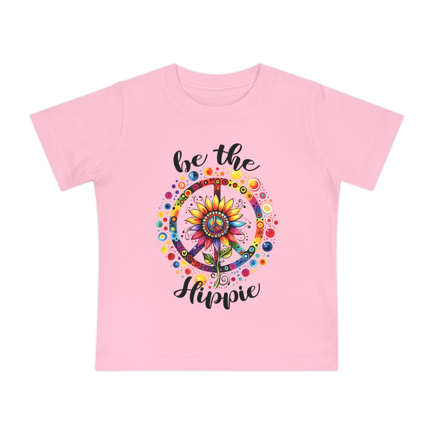BE THE HIPPIE. Baby Short Sleeve T-Shirt