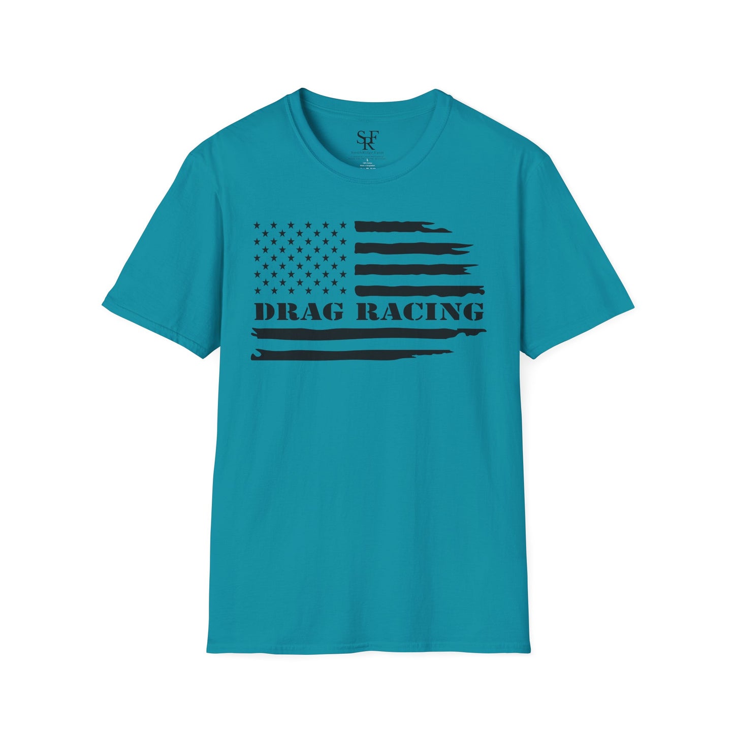 FOR THE LOVE OF DRAG RACING. Cotton, Short Sleeve, Crew Neck T-Shirt