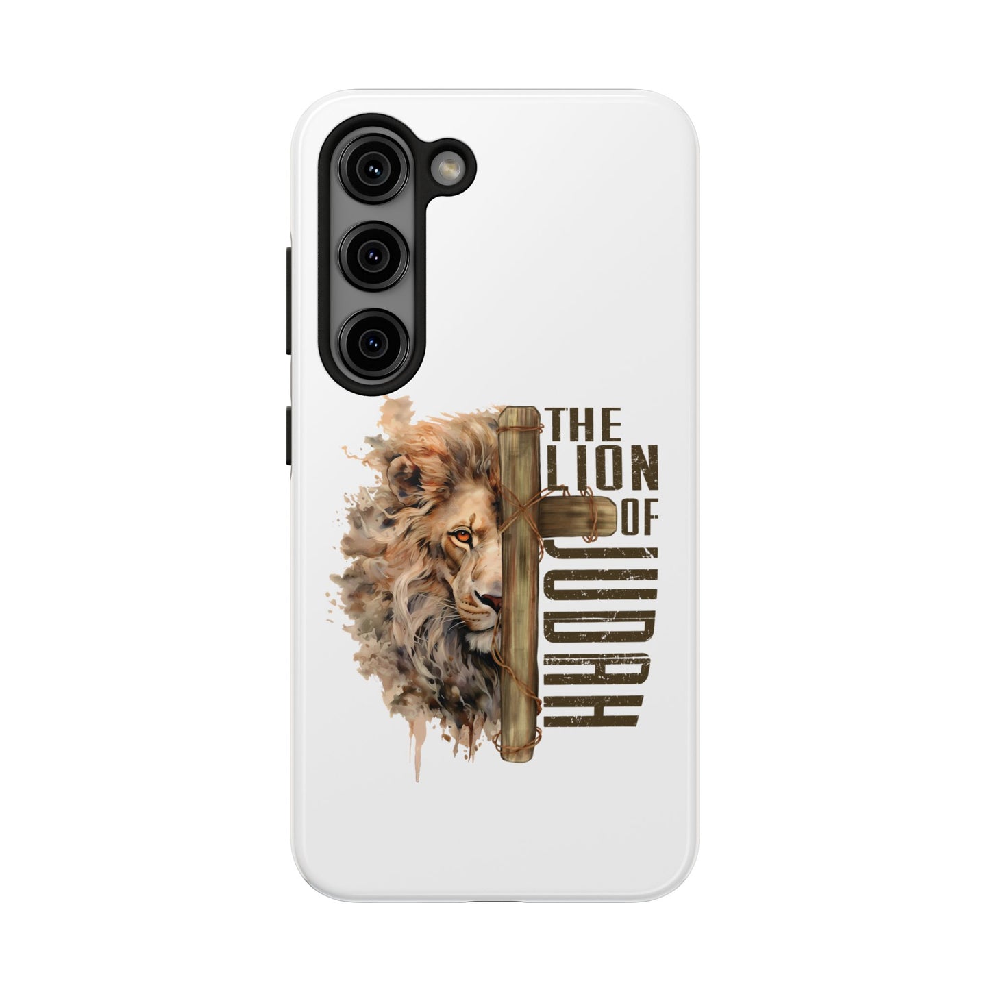 THE LION OF JUDAH. Tough Phone Case.