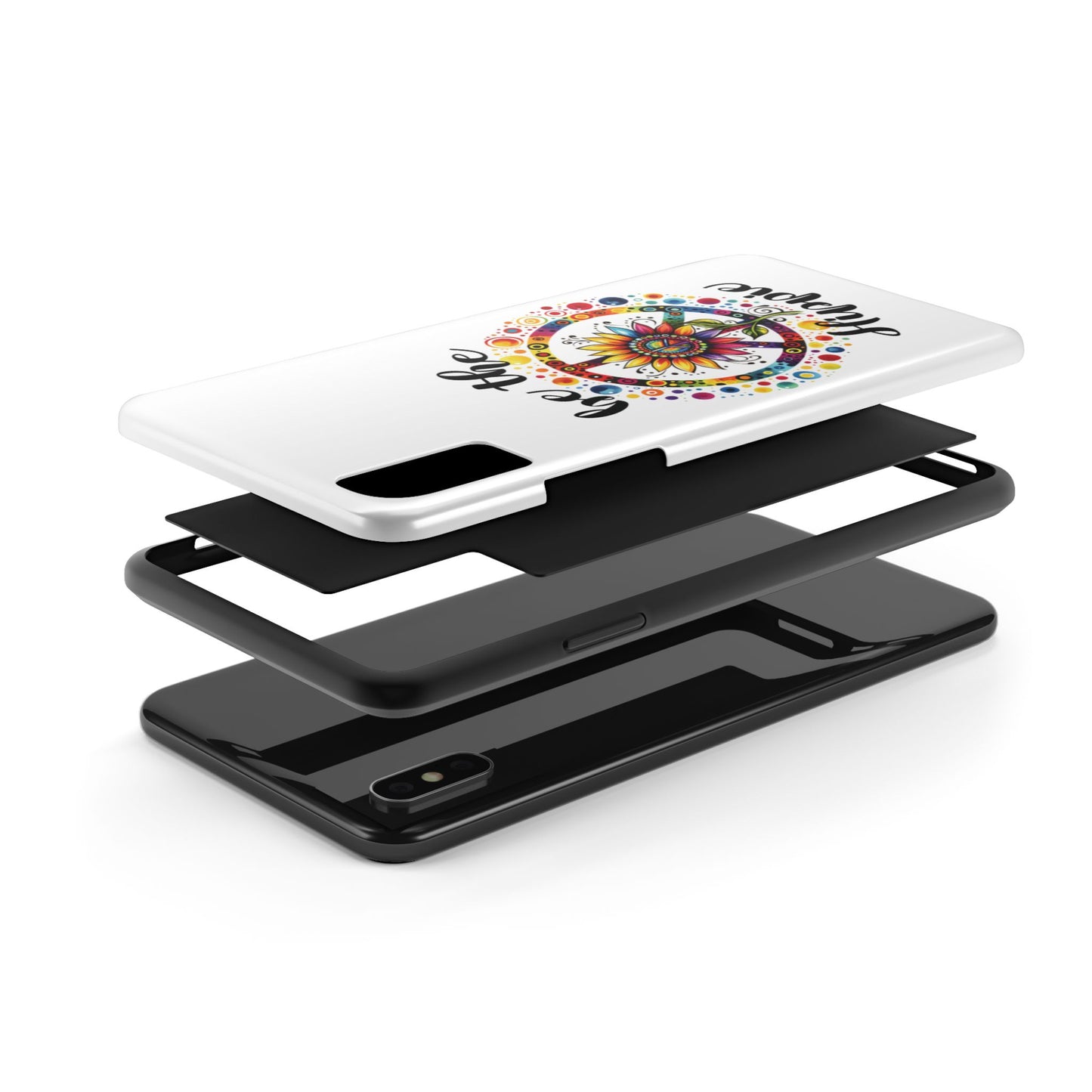 BE THE HIPPIE. Tough Phone Case.