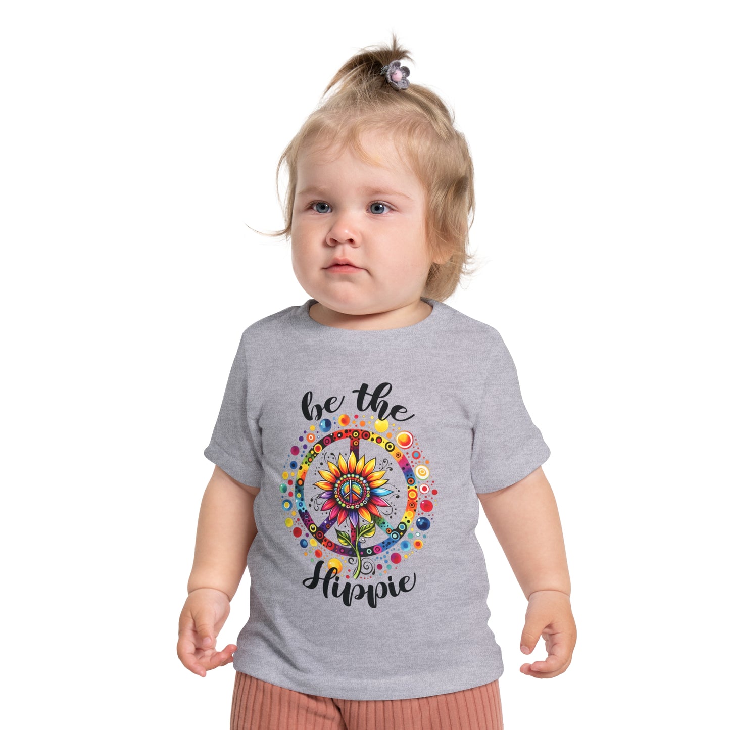 BE THE HIPPIE. Baby Short Sleeve T-Shirt