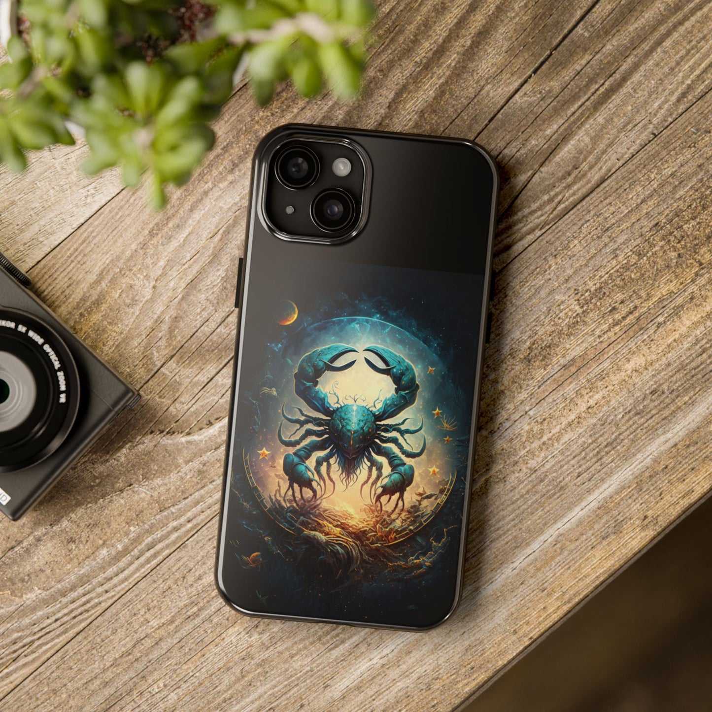 CANCER ZODIAC SIGN. CONSTELLATION LOVERS. Tough Phone Case.