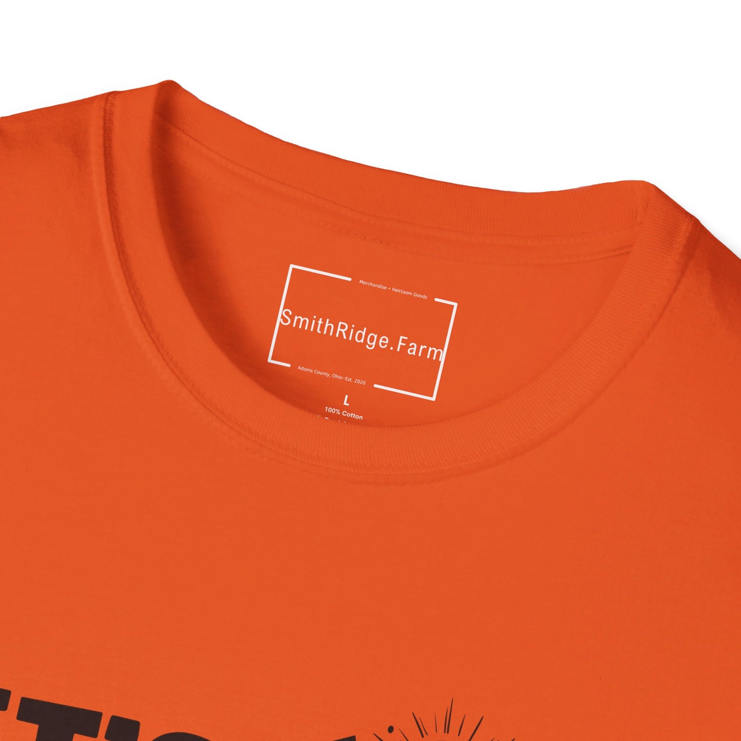 LET'S WANDER. HIKING HUMOR. Cotton, Short Sleeve, Crew Neck Tee.