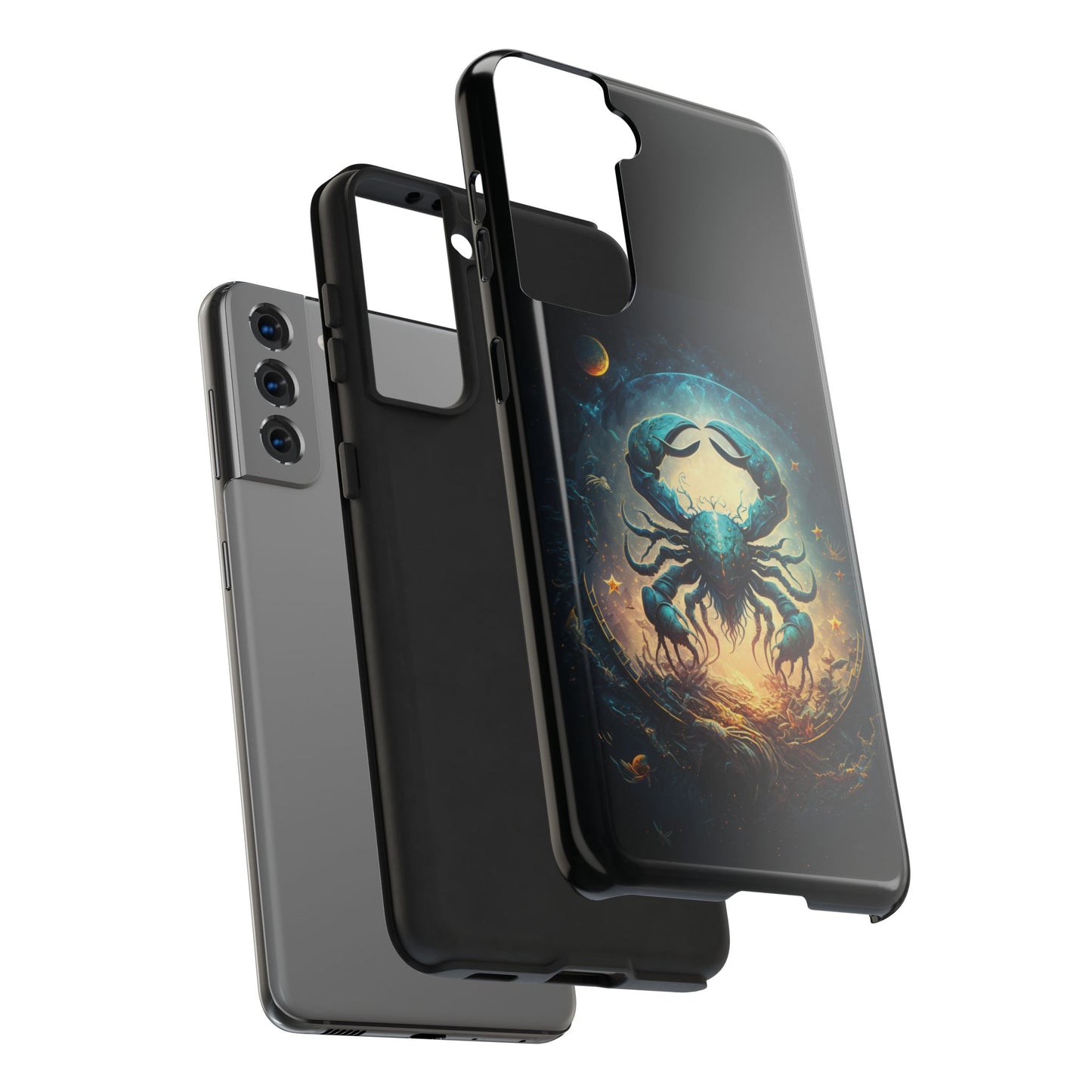 CANCER ZODIAC SIGN. CONSTELLATION LOVERS. Tough Phone Case.