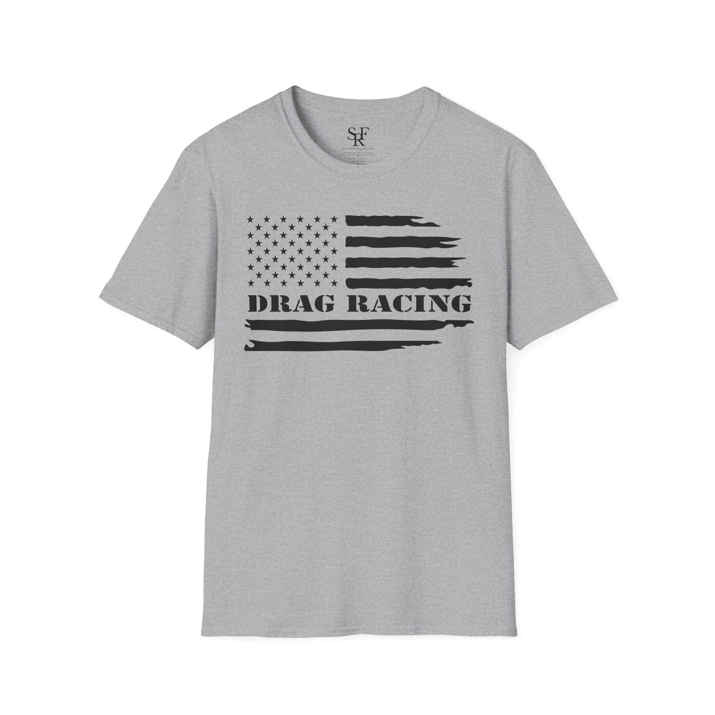FOR THE LOVE OF DRAG RACING. Cotton, Short Sleeve, Crew Neck T-Shirt