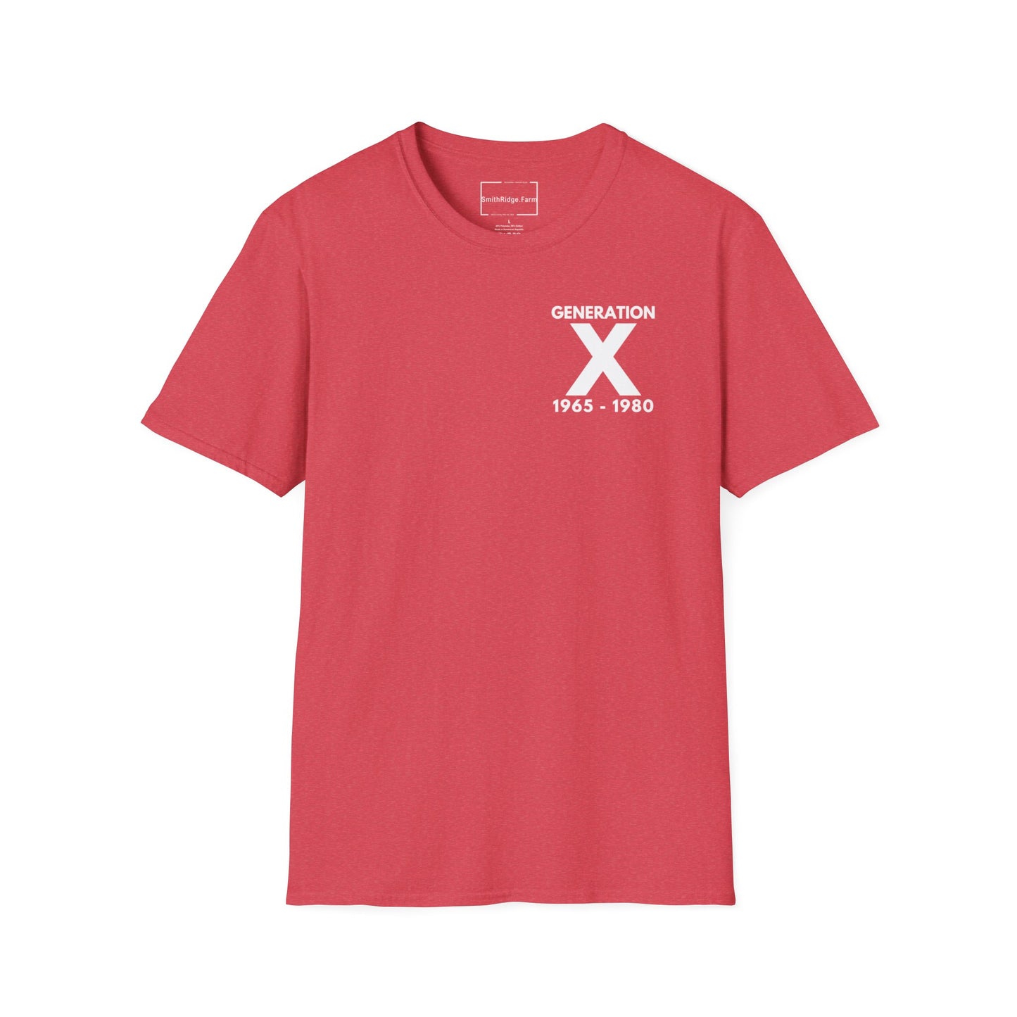 GEN X, THE FAFO CREW, Est 1968. Cotton, Short Sleeve, Crew Neck Tee in Dark Colors.