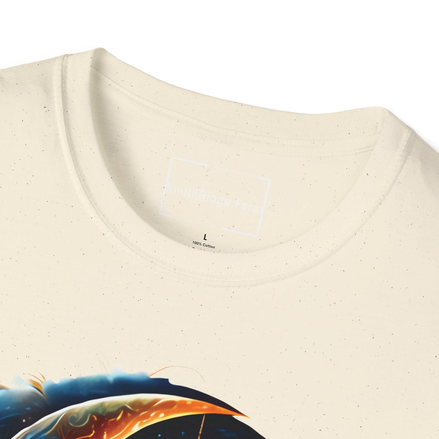 CELESTIAL, MYSTICAL MOON. Cotton, Short Sleeve, Crew Neck Tee
