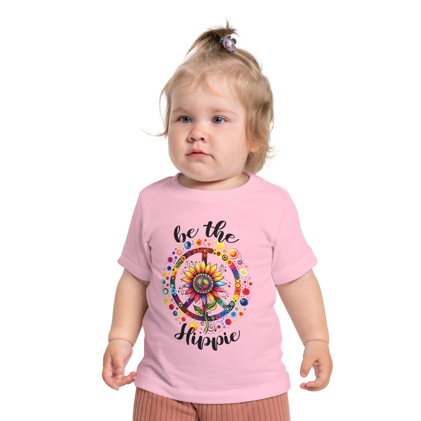 BE THE HIPPIE. Baby Short Sleeve T-Shirt