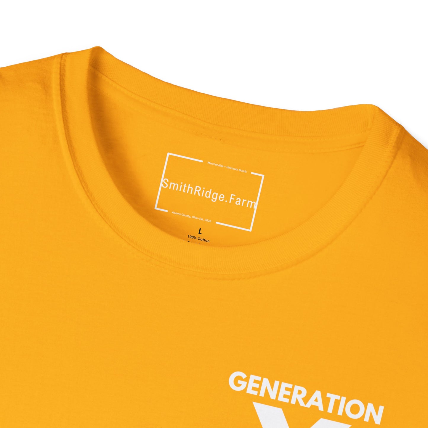 GEN X, THE FAFO CREW, Est 1972. Cotton, Short Sleeve, Crew Neck Tee in Dark Colors.