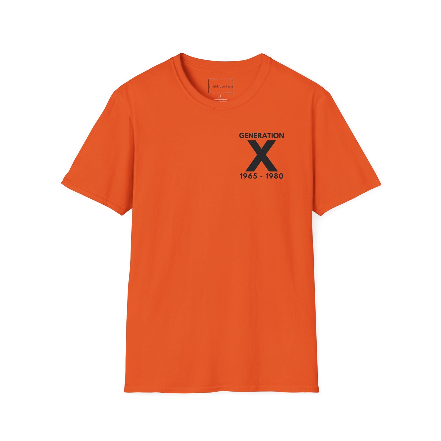 GEN X, THE FAFO CREW, Est 1969. Cotton, Short Sleeve, Crew Neck Tee in Light Colors.