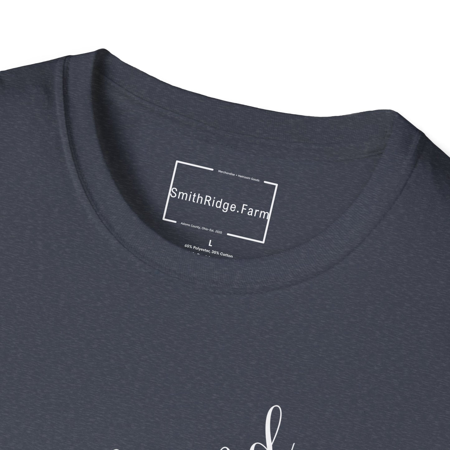I RESEARCHED THE SCIENCE AND I FOUND THE MONEY TRAIL. Cotton, Short Sleeve, Crew Neck Tee in Dark Colors.
