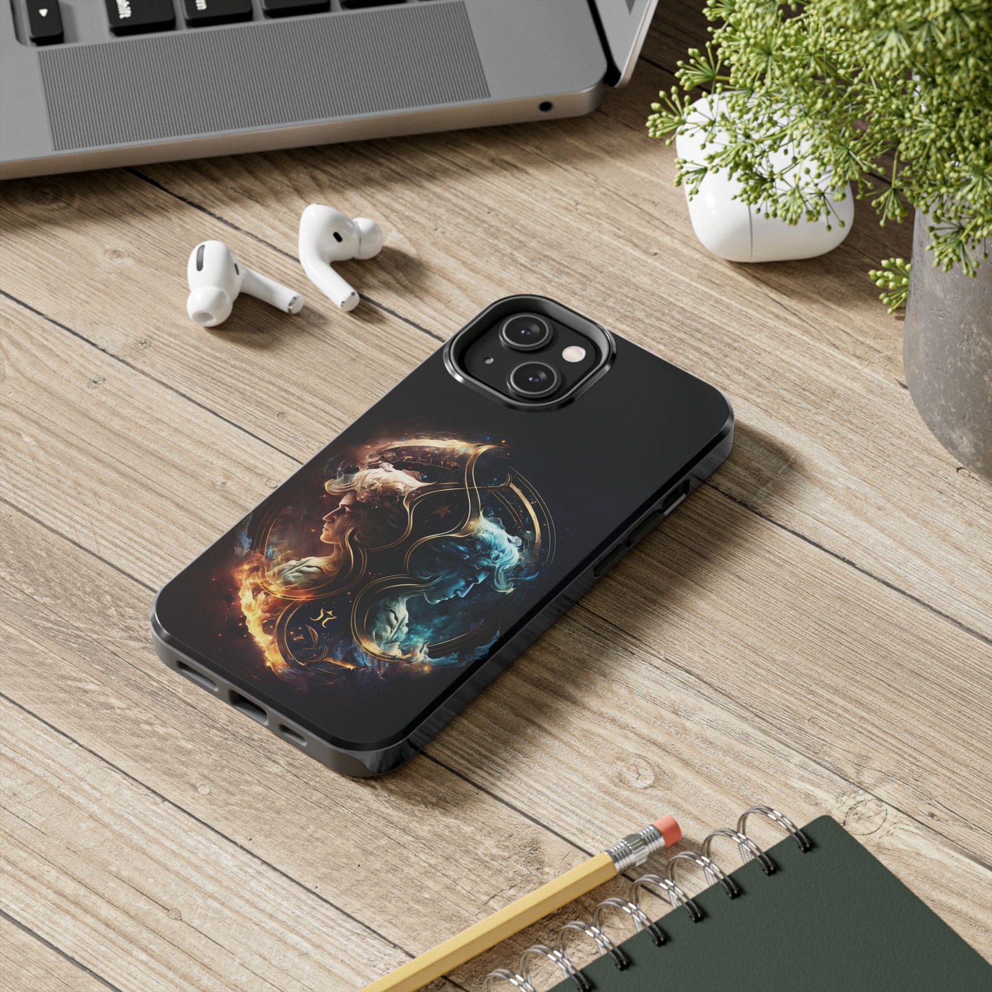 GEMINI ZODIAC SIGN. CONSTELLATION LOVERS. Tough Phone Case.