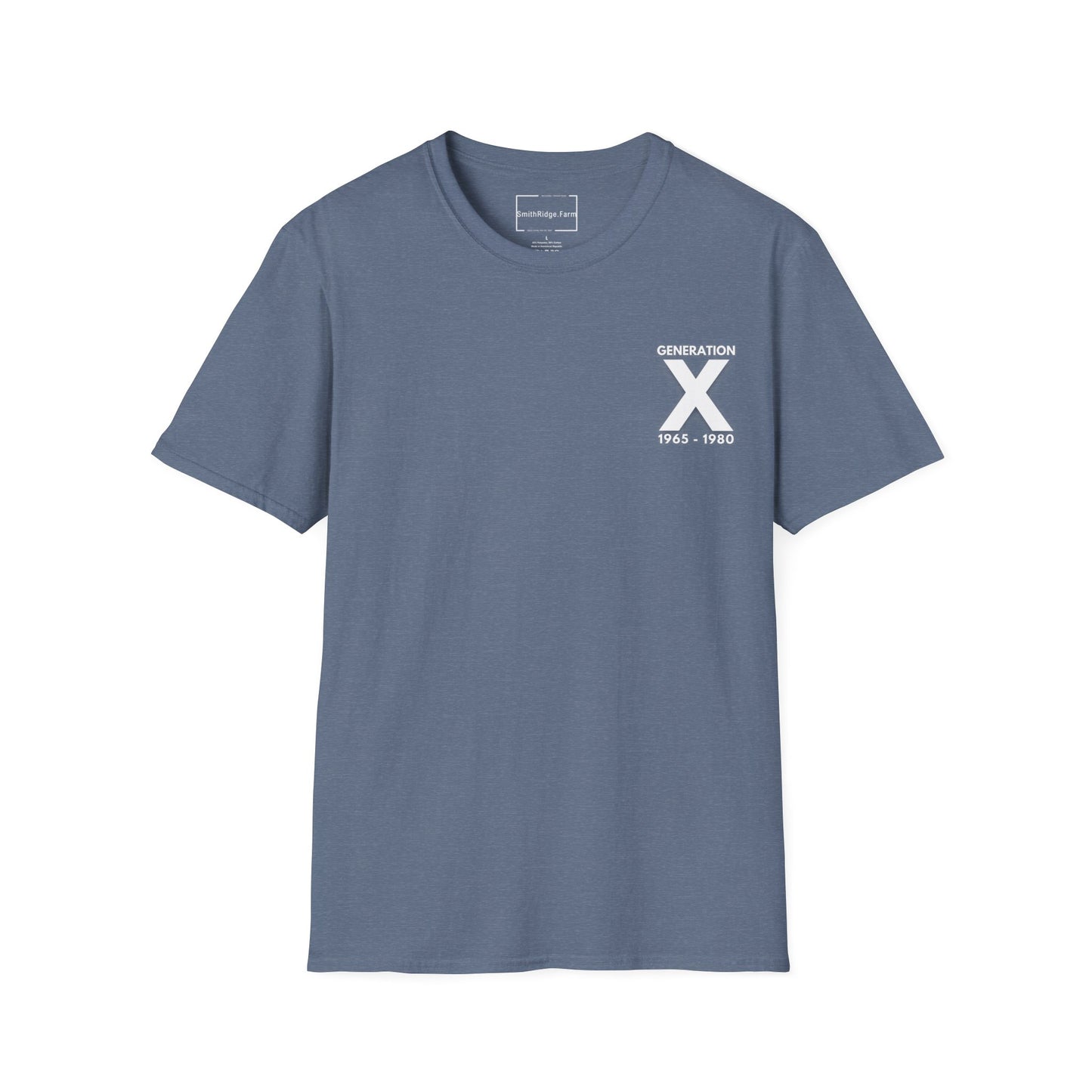 GEN X, THE FAFO CREW, Est 1974. Cotton, Short Sleeve, Crew Neck Tee in Dark Colors.