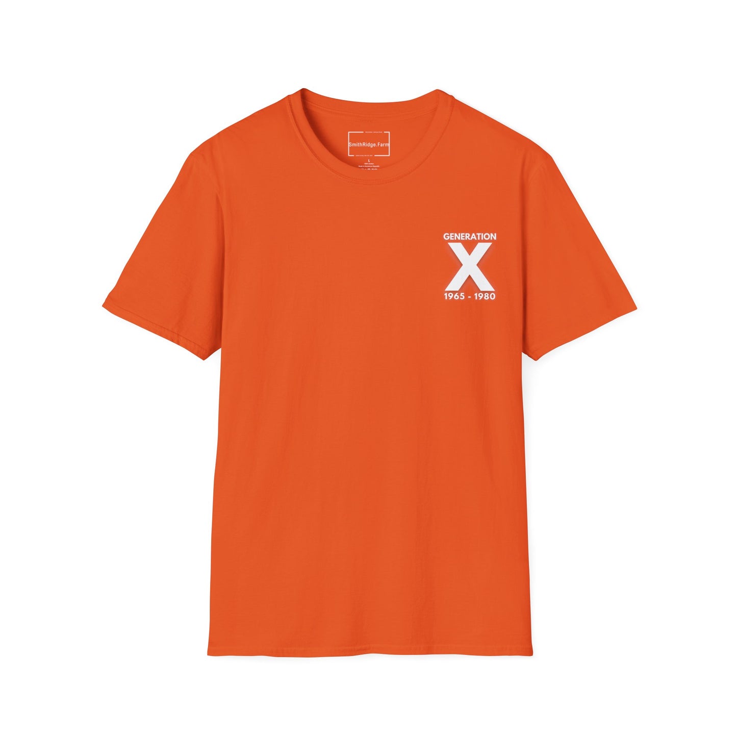 GEN X, THE FAFO CREW, Est 1974. Cotton, Short Sleeve, Crew Neck Tee in Dark Colors.