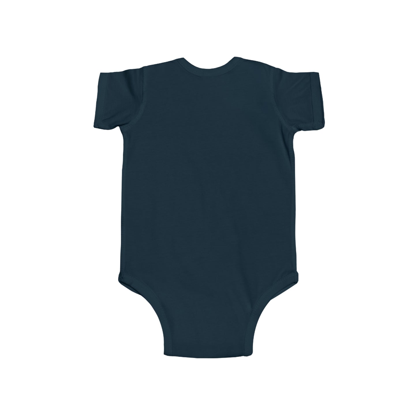 1776 WE THE PEOPLE AMERICAN FLAG. Infant Fine Jersey Bodysuit.
