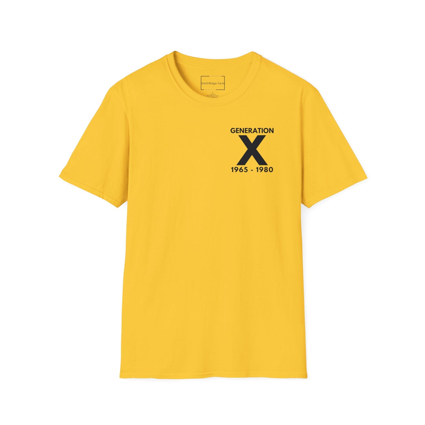 GEN X, THE FAFO CREW, Est 1967. Cotton, Short Sleeve, Crew Neck Tee in Light Colors.