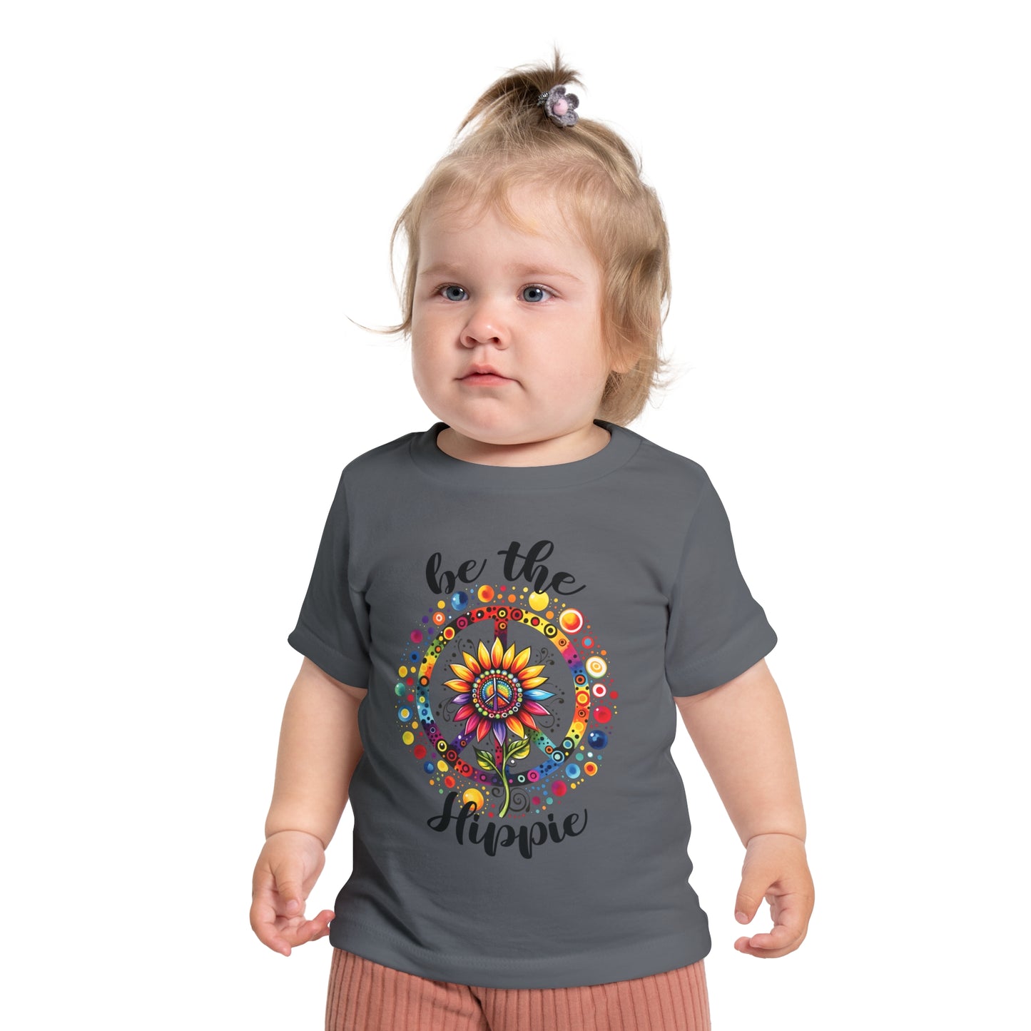 BE THE HIPPIE. Baby Short Sleeve T-Shirt