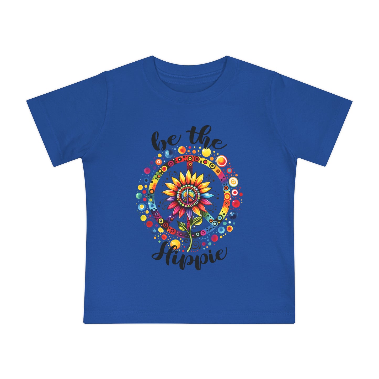 BE THE HIPPIE. Baby Short Sleeve T-Shirt