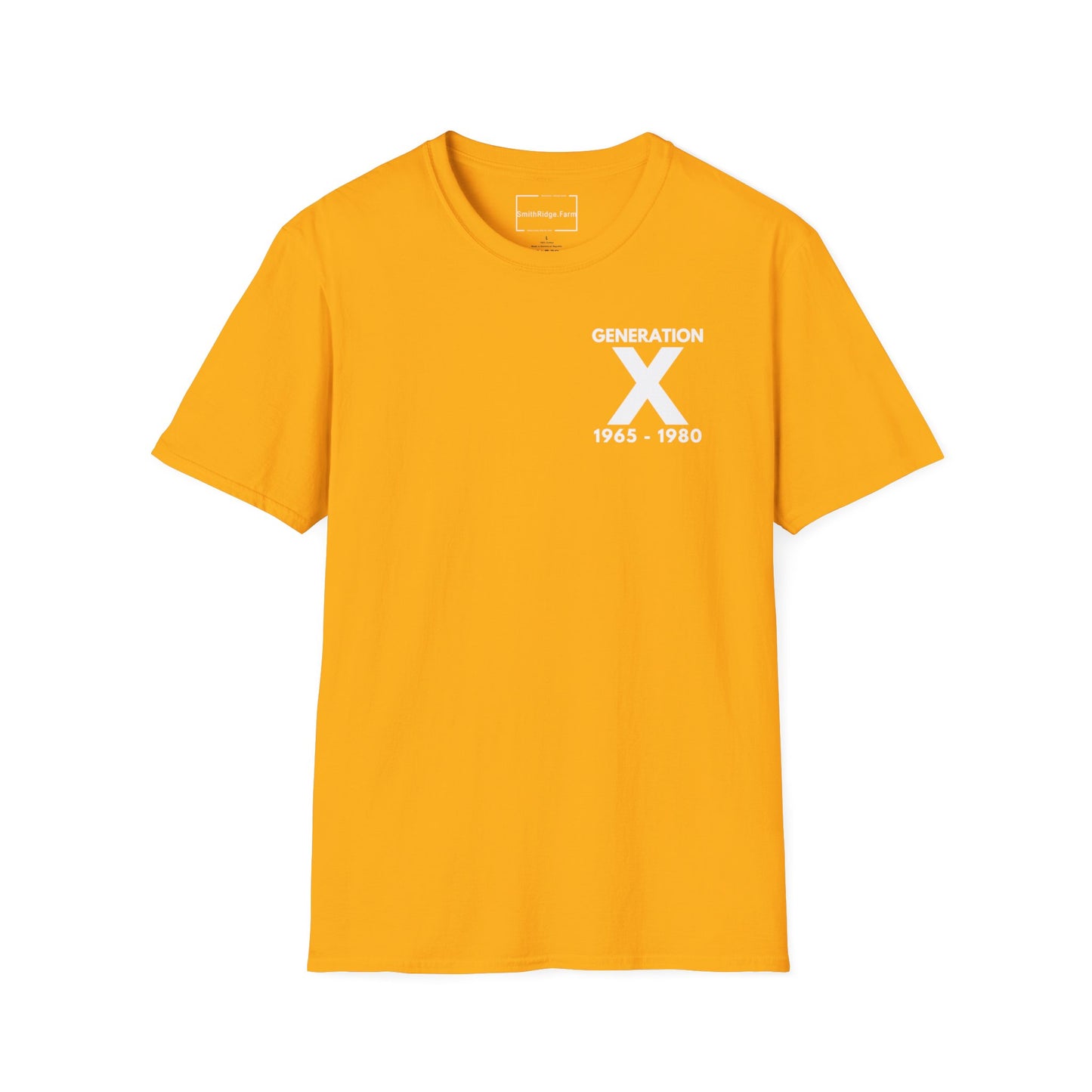 GEN X, THE FAFO CREW, Est 1972. Cotton, Short Sleeve, Crew Neck Tee in Dark Colors.