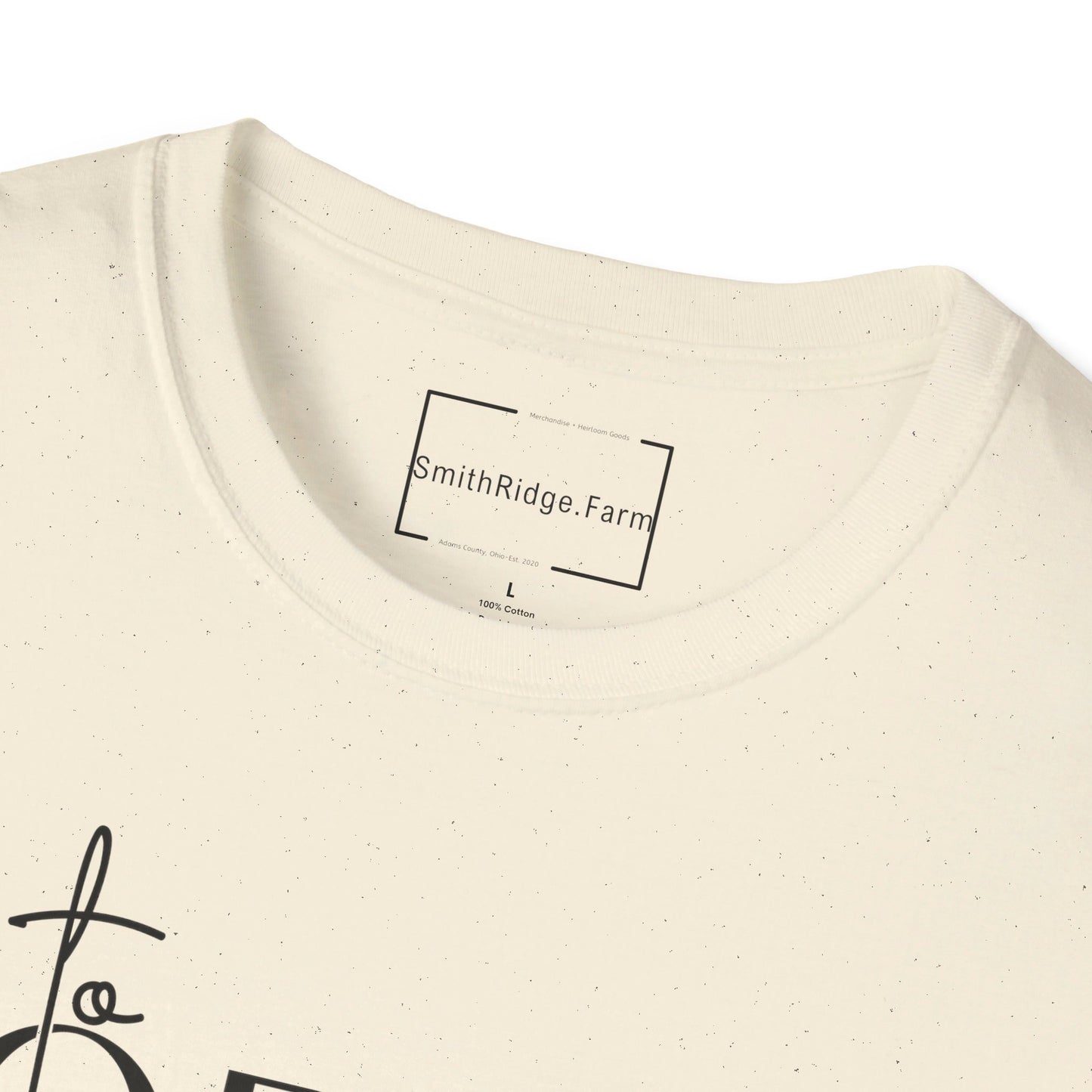 MADE TO WORSHIP PSALM 95:1. Cotton, Short Sleeve, Crew Neck Tee.